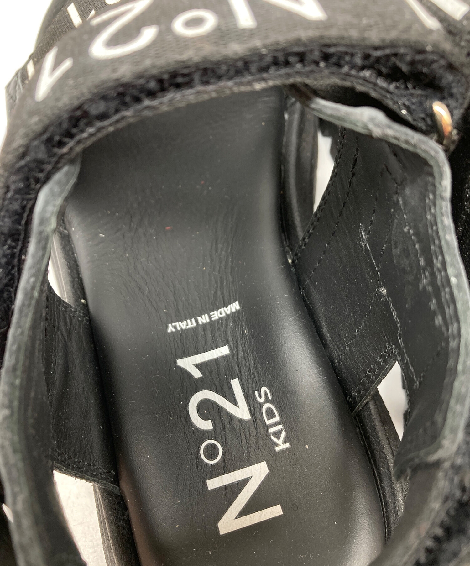 中古・古着通販】N°21 (ヌメロヴェントゥーノ) サンダル ブラック