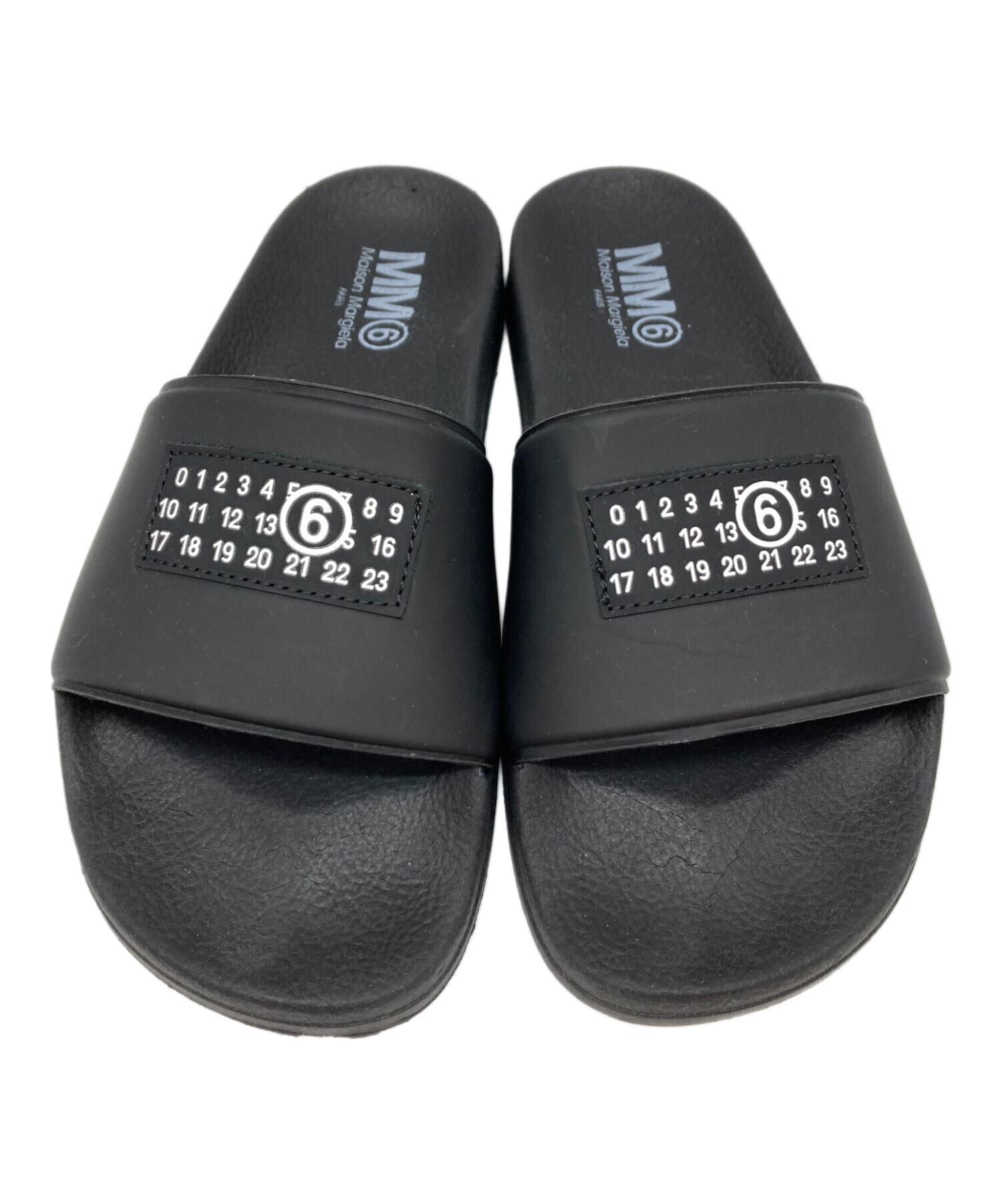 【大幅お値下げ】MM6 Maison Margiela スライドサンダル 38 中古・古着通販】MM6 Maison Margiela (エムエムシックスメゾン