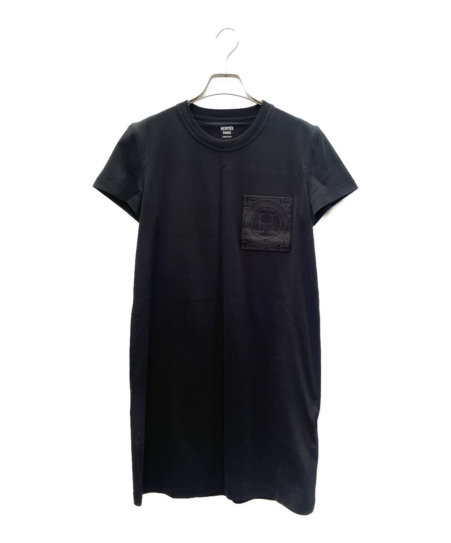 中古・古着通販】HERMES (エルメス) H-Mosaic Embroidered Pocket