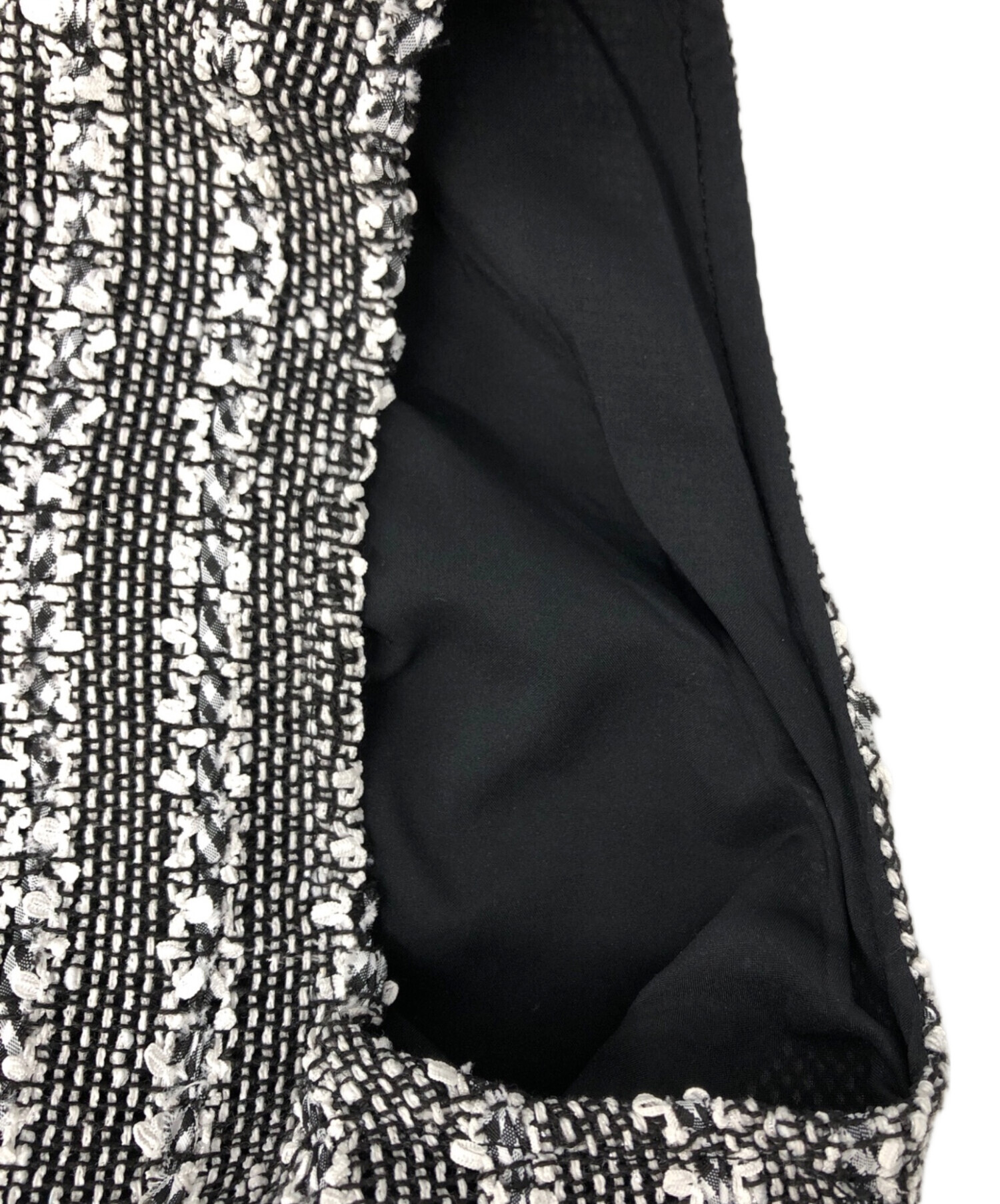 FANCY TWEED FRILL TOP decicoutureデシクチュール 【公式通販】