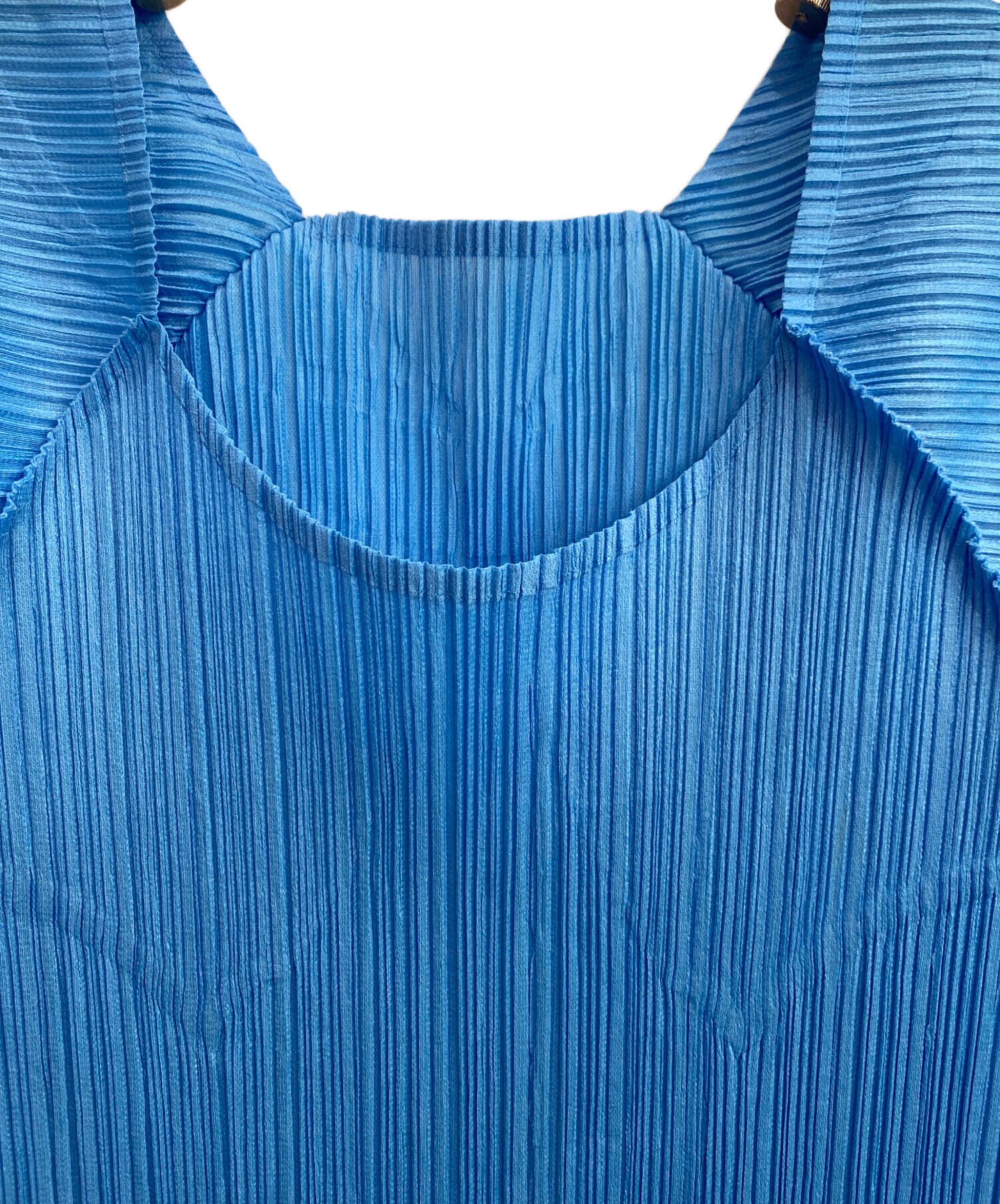 プリーツプリーズ フレンチスリーブ カットソー 71012381 中古・古着通販】PLEATS PLEASE (プリーツプリーズ) フレンチスリーブ