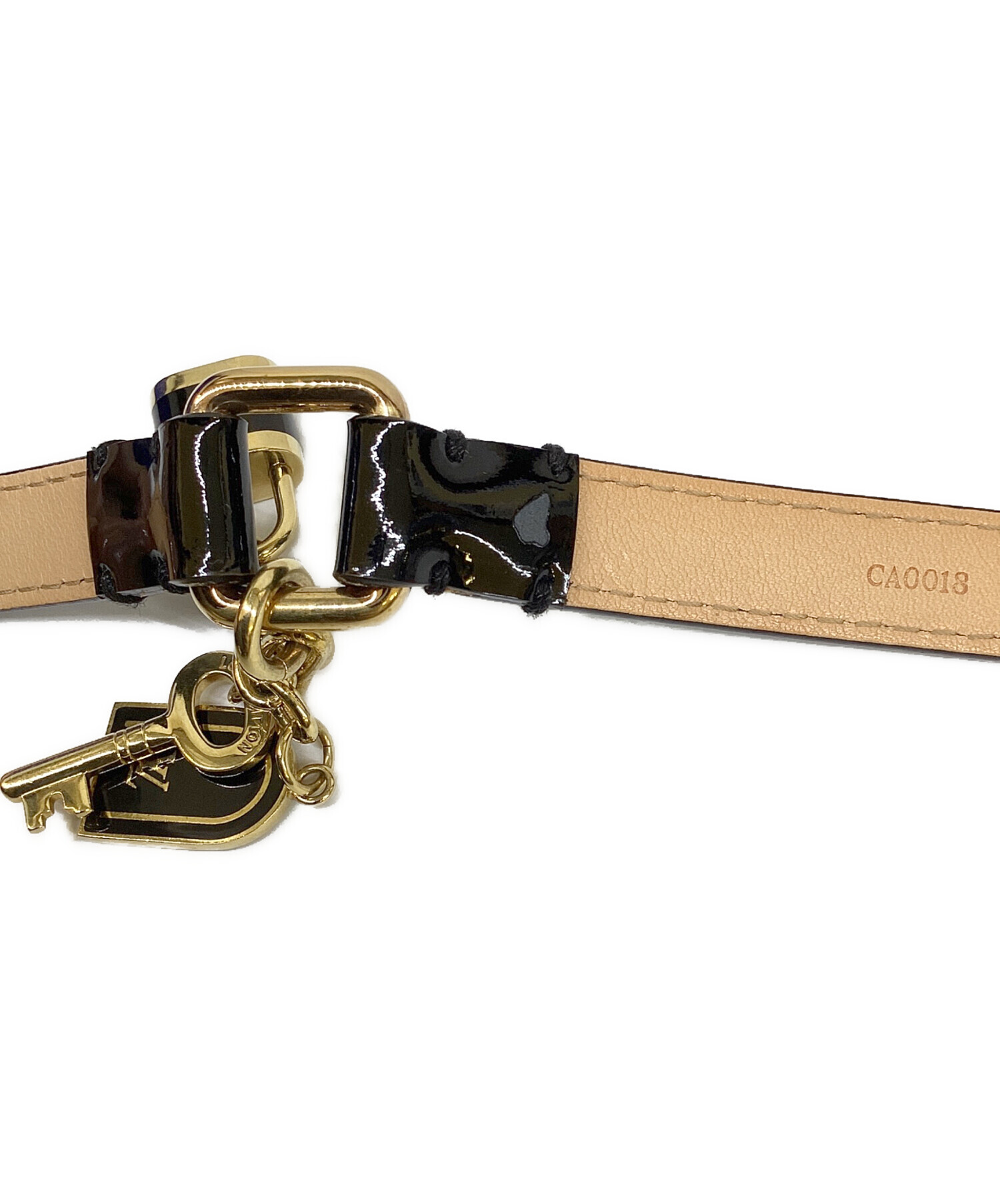 中古・古着通販】LOUIS VUITTON (ルイ ヴィトン) チャーム付エナメル