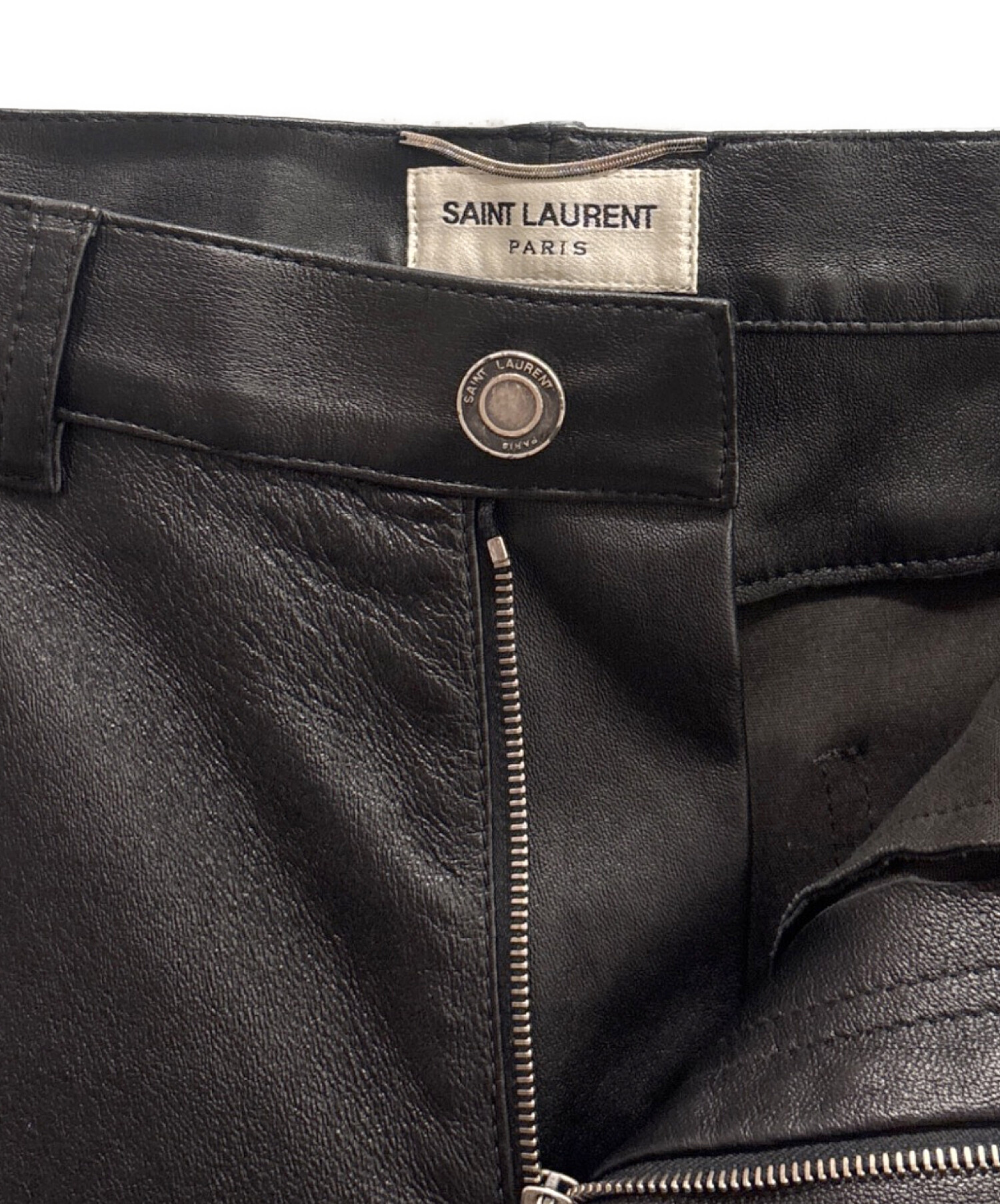 中古・古着通販】Saint Laurent Paris (サンローランパリ) ラムレザー
