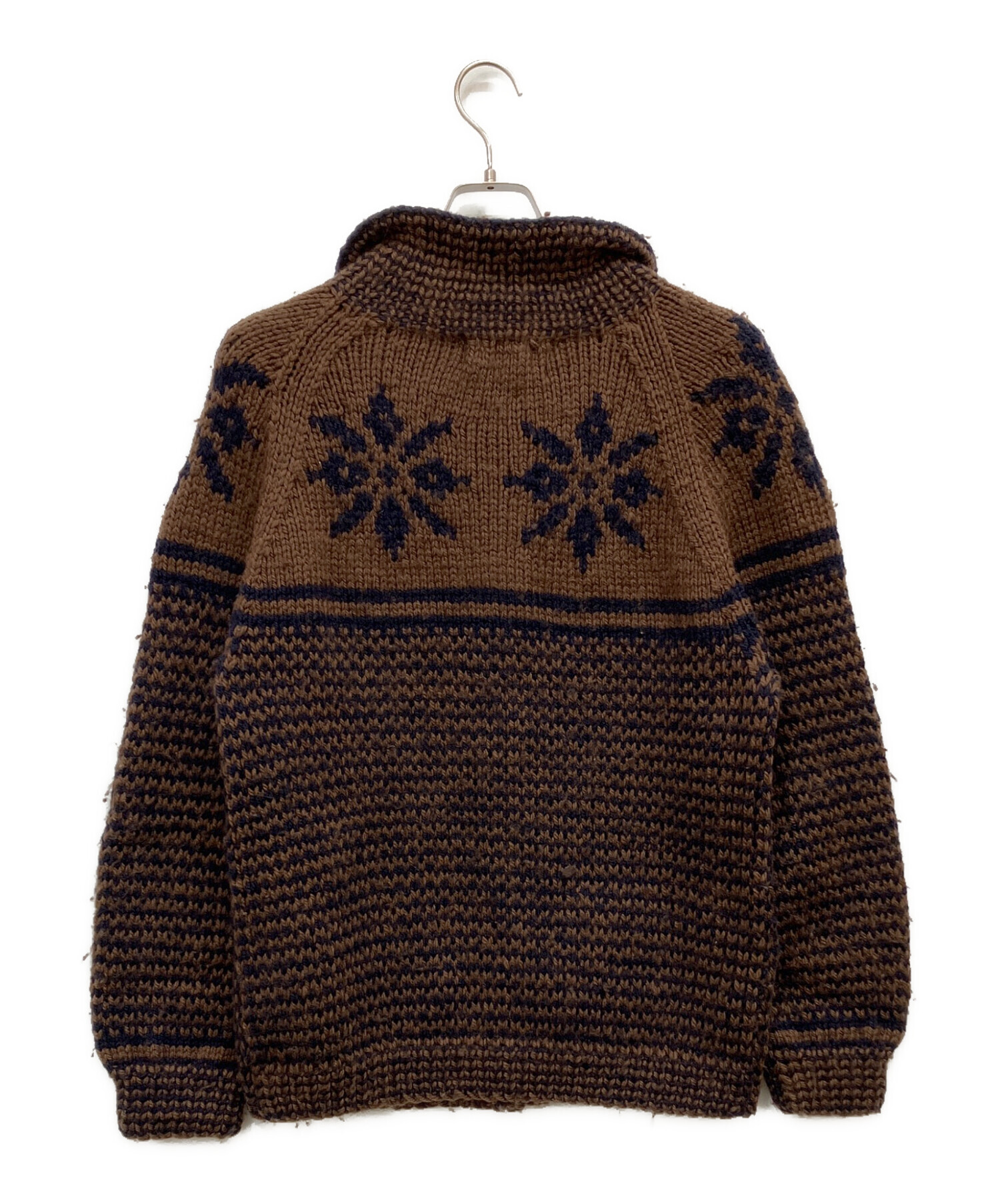 中古・古着通販】INVERALLAN (インバーアラン) 厚手カーディガン