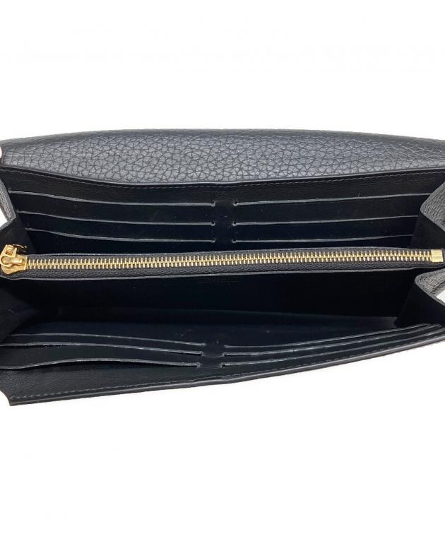 中古・古着通販】LOUIS VUITTON (ルイ ヴィトン) 長財布 ブラック