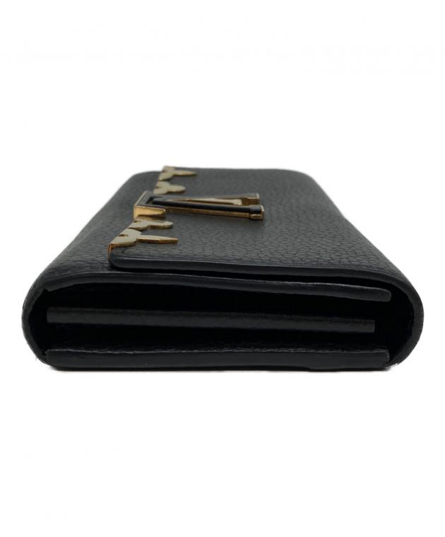 中古・古着通販】LOUIS VUITTON (ルイ ヴィトン) 長財布 ブラック