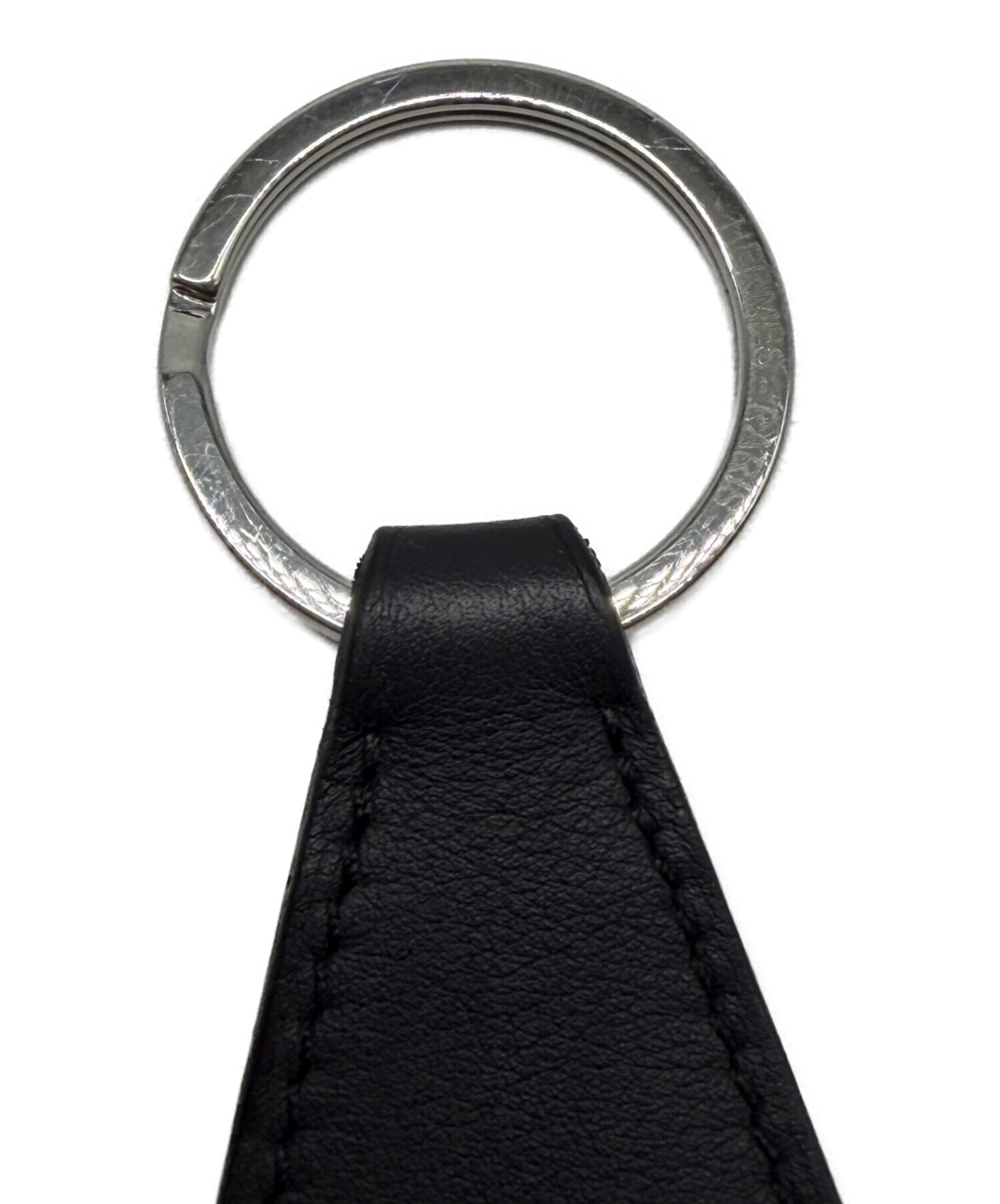 中古・古着通販】HERMES (エルメス) ポルトクレ タブ ネイビー