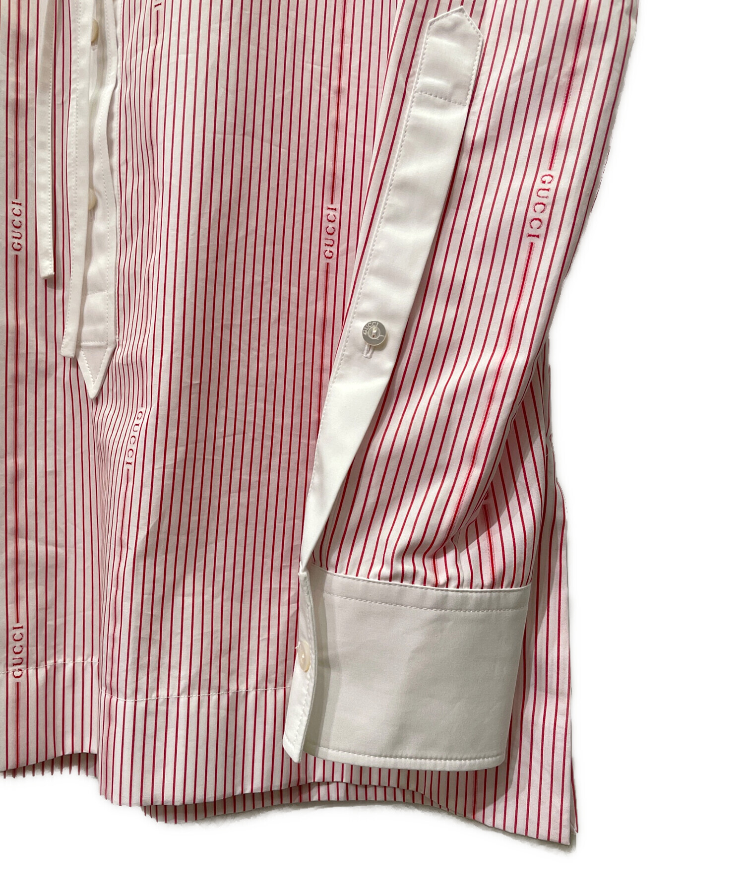 中古・古着通販】GUCCI (グッチ) Cotton Fil Coupé Shirt コットン