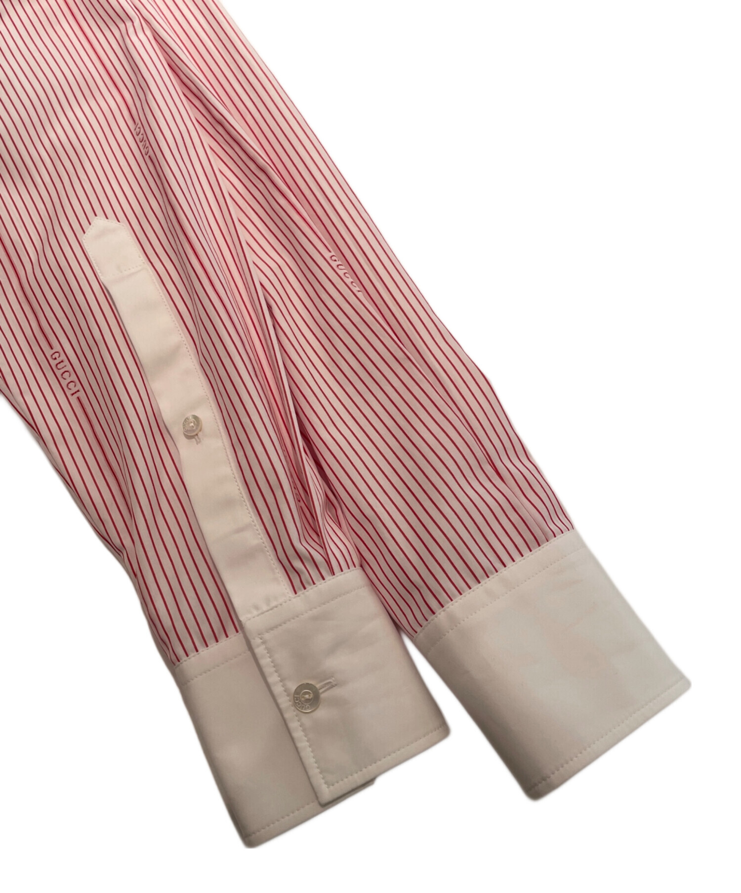 中古・古着通販】GUCCI (グッチ) Cotton Fil Coupé Shirt コットン