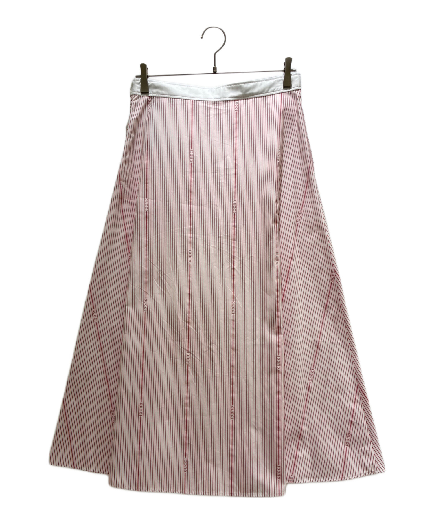 中古・古着通販】GUCCI (グッチ) Cotton Fil Coupé Midi Skirt