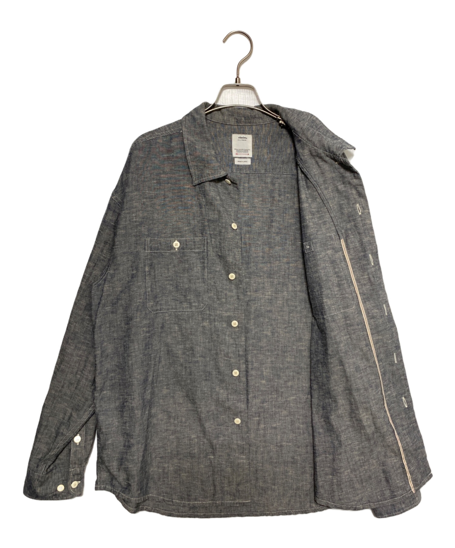 中古・古着通販】VISVIM (ビズビム) LUMBER CHAMBRAY L/S グレー