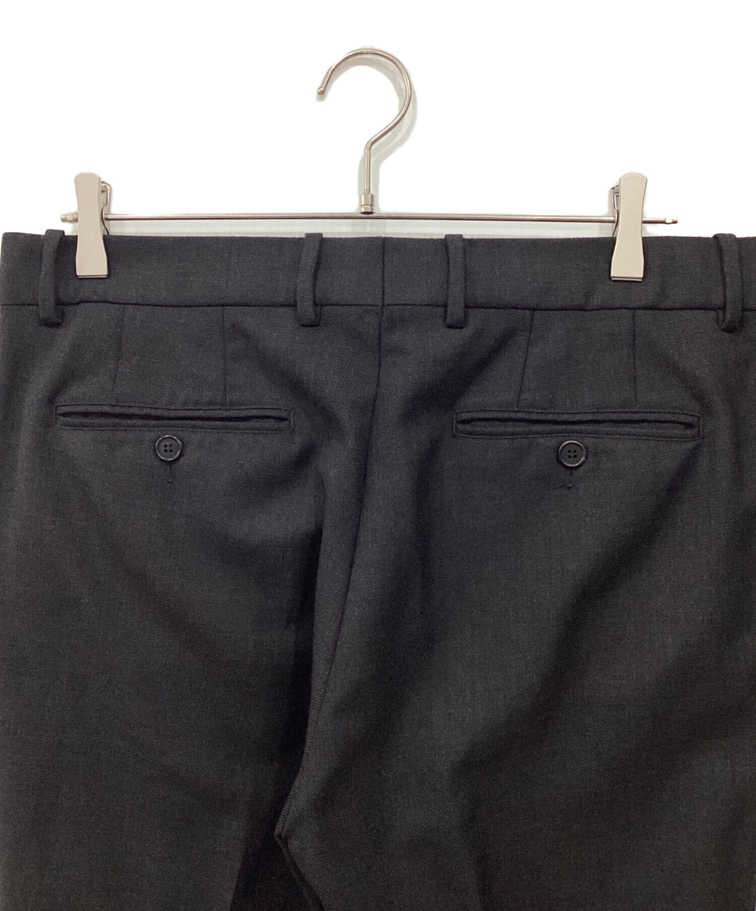中古・古着通販】MARNI (マルニ) ウールスラックス チャコールグレー