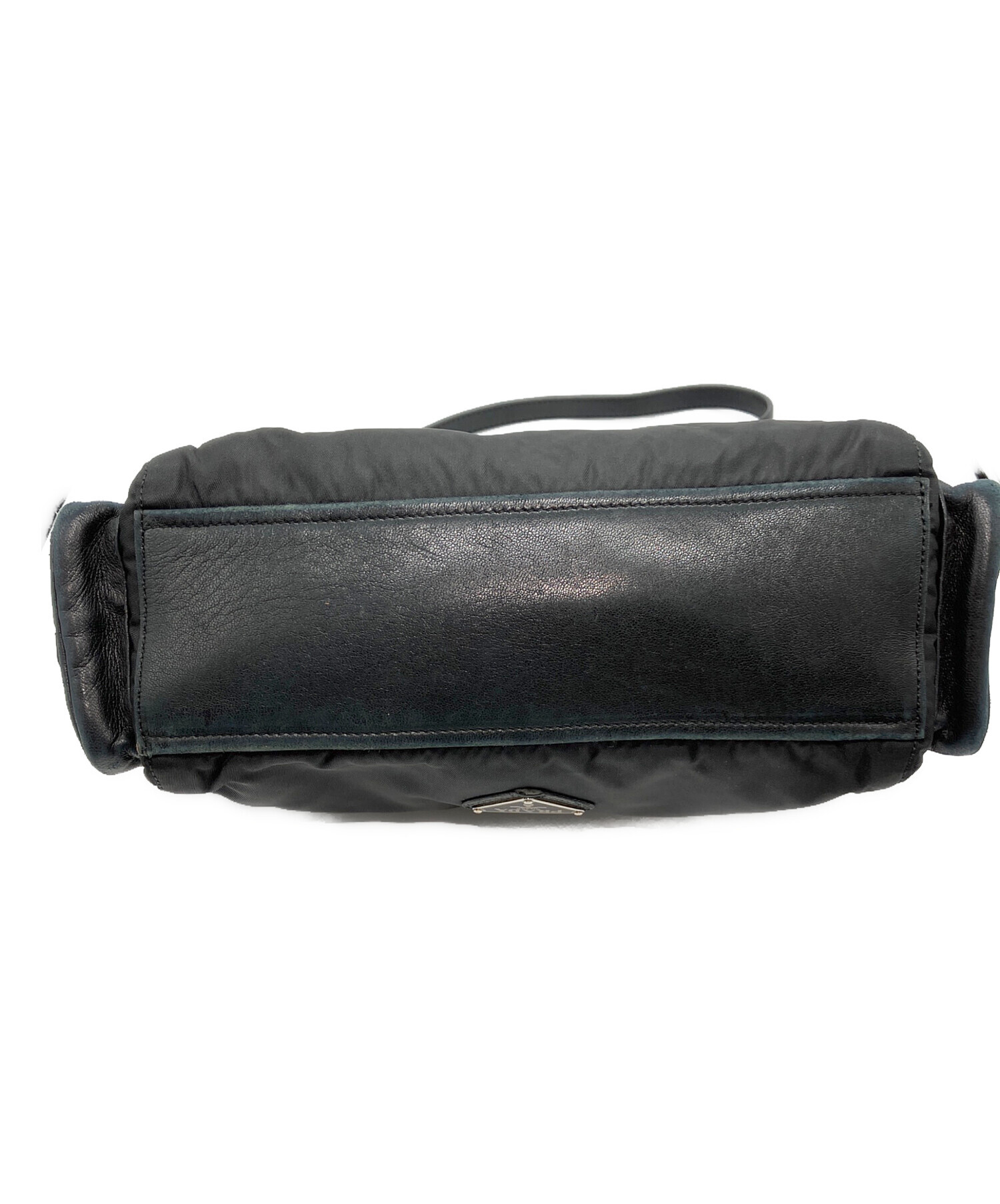 中古・古着通販】PRADA (プラダ) レザー ナイロン 2WAYショルダー