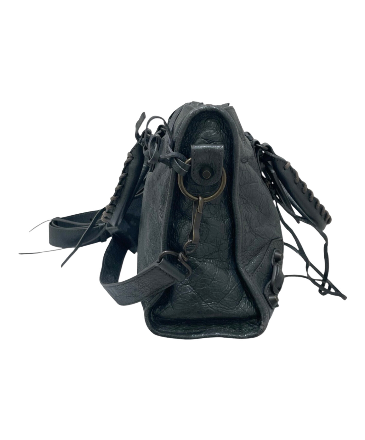 バレンシアガ BALENCIAGA クラシック シティ ダークグレー Le city bag