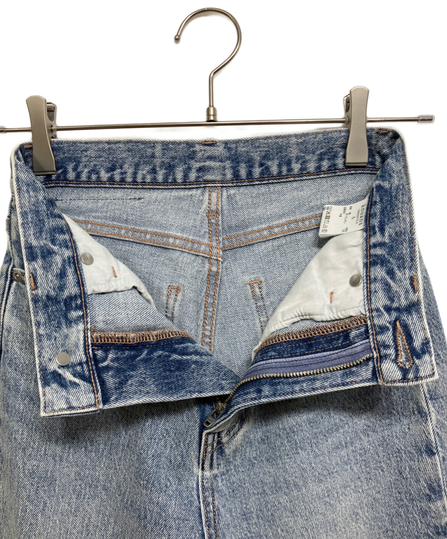 中古・古着通販】anuans (アニュアンス) Slim straight denim