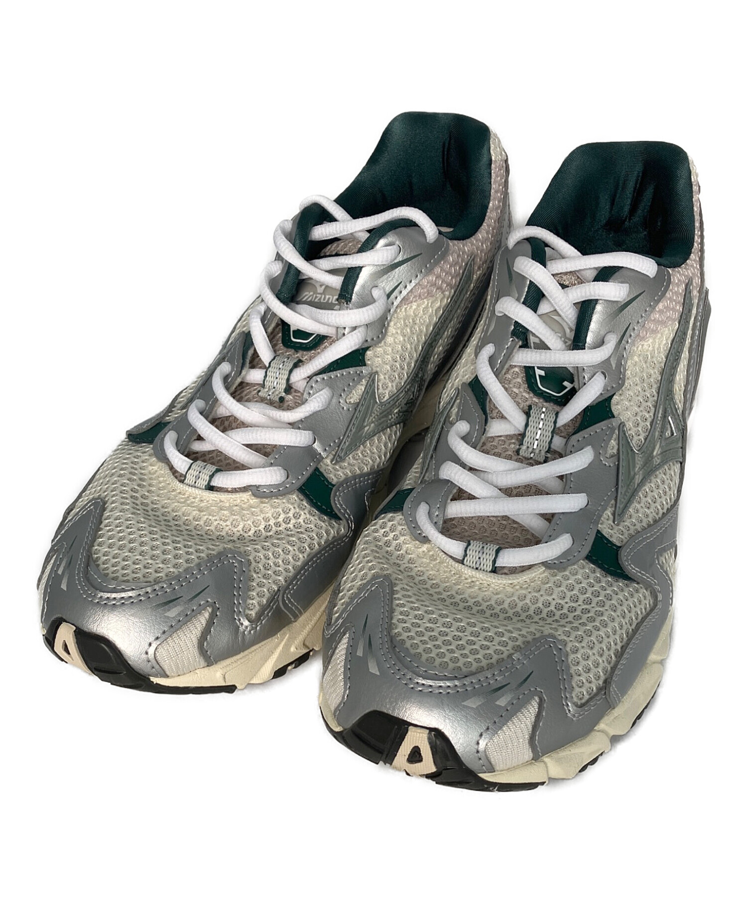 中古・古着通販】MIZUNO (ミズノ) WAVE RIDER 10 ホワイト×グリーン