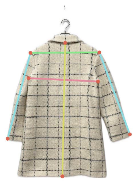 中古・古着通販】A.P.C. (アーペーセー) ツイードロングコート 