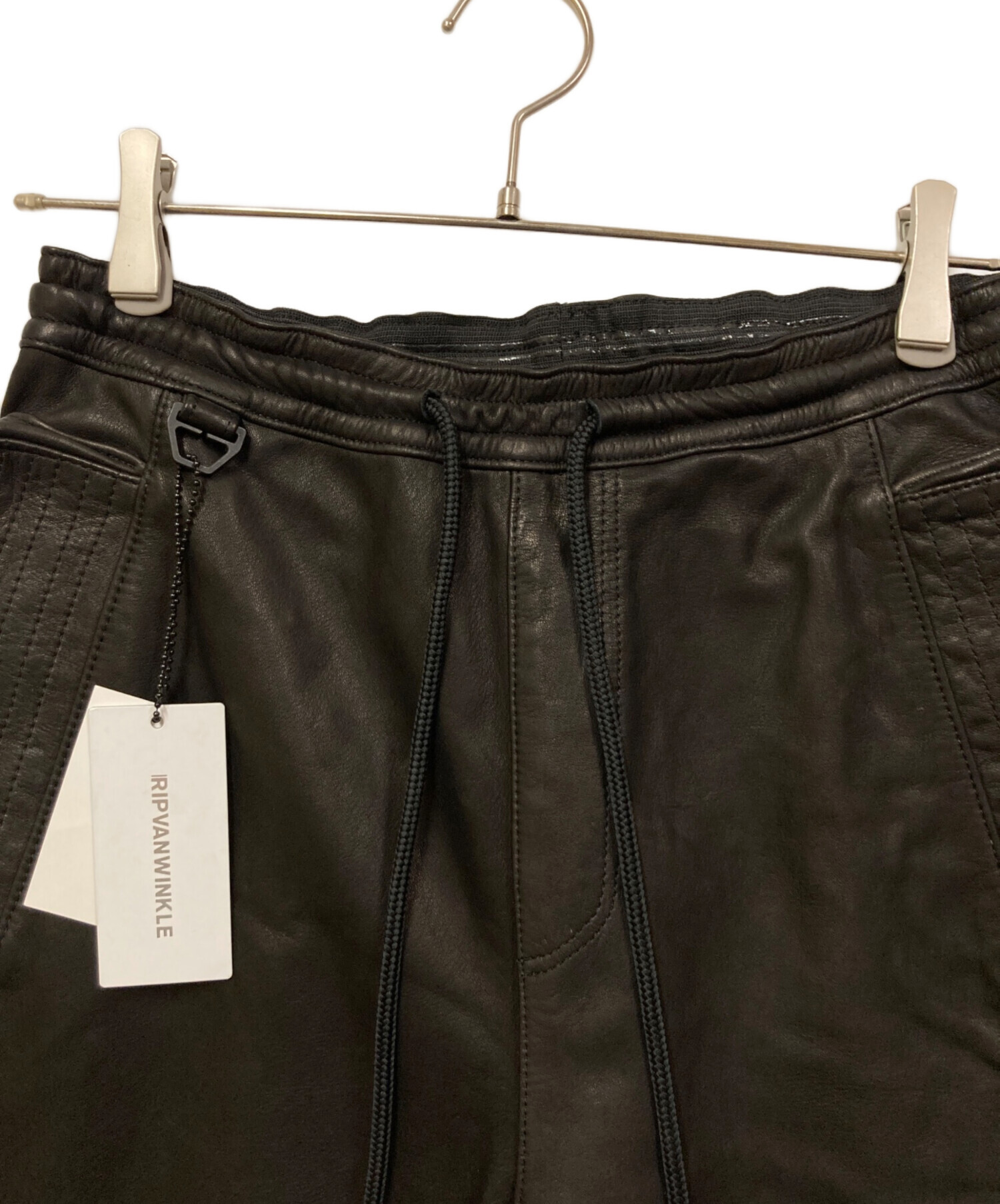 未使用12.9万 リップヴァンウィンクル クロップドジョッパーレザーパンツ M 中古・古着通販】ripvanwinkle (リップヴァンウィンクル) MOTORCYCLE