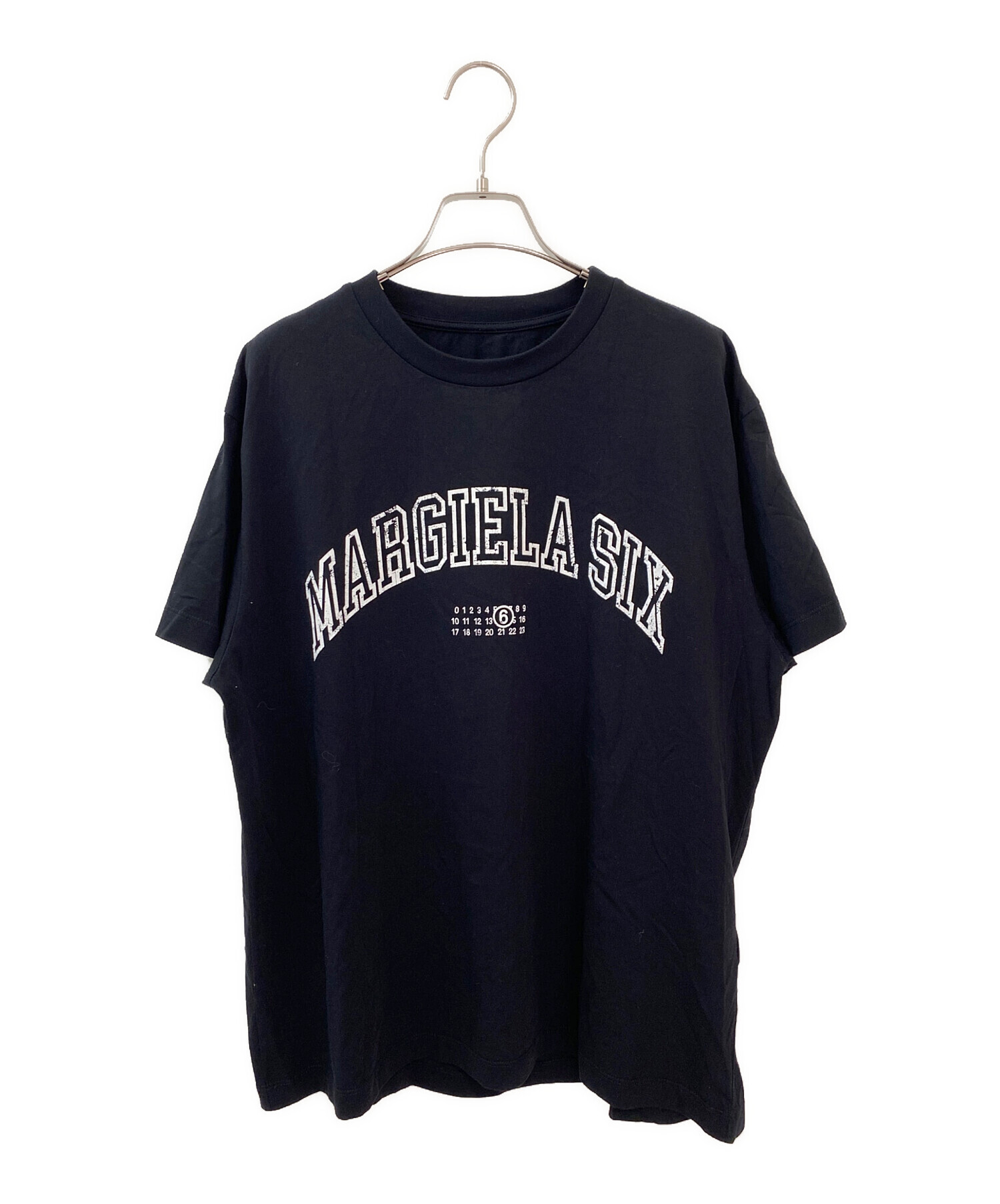 専用　MM6 グラフィティ　バックプリント　ロゴTシャツ 中古・古着通販】MM6 Maison Margiela (エムエムシックスメゾン