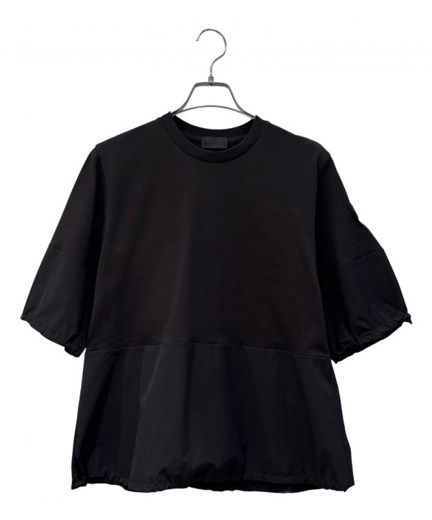 美品☆MONCLER ブラック 半袖TシャツサイズXS 中古・古着通販】MONCLER (モンクレール) 切替Tシャツ ブラック サイズ