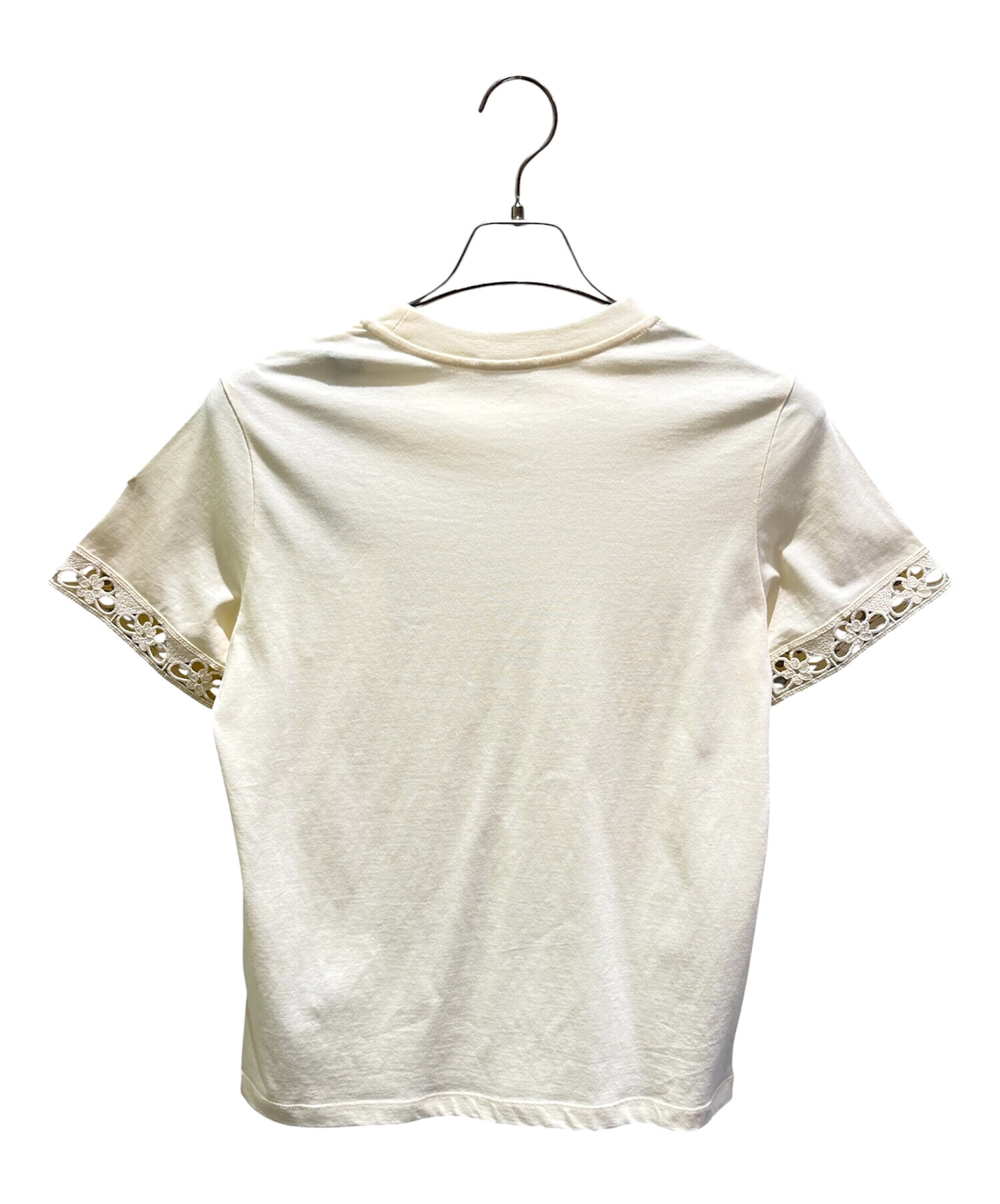 中古・古着通販】MONCLER (モンクレール) マクラメ編みポケットTシャツ