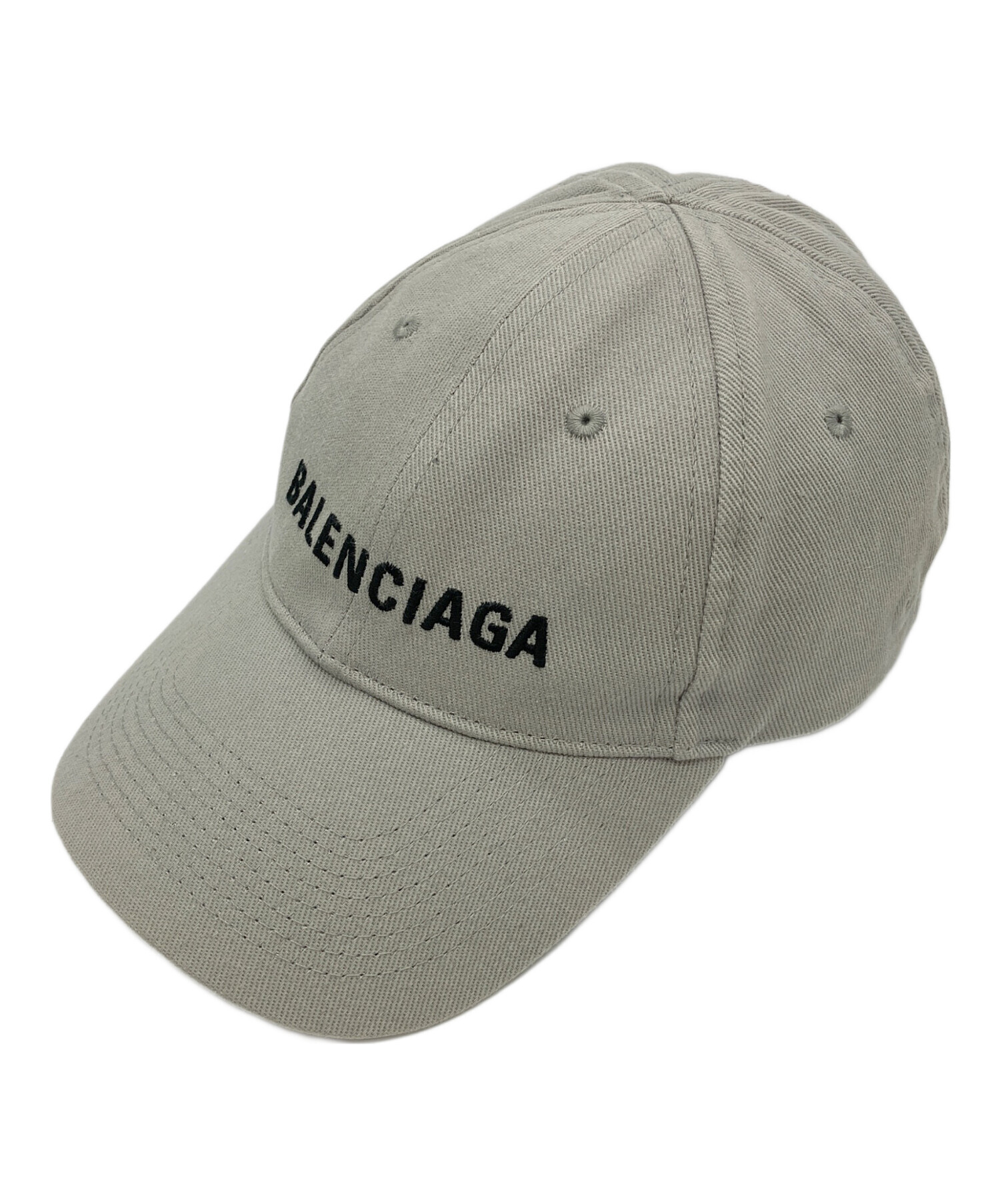【未使用品】バレンシアガ　メンズ　ベースボールキャップ ロゴ刺繍　A655 中古・古着通販】BALENCIAGA (バレンシアガ) ロゴベースボールキャップ