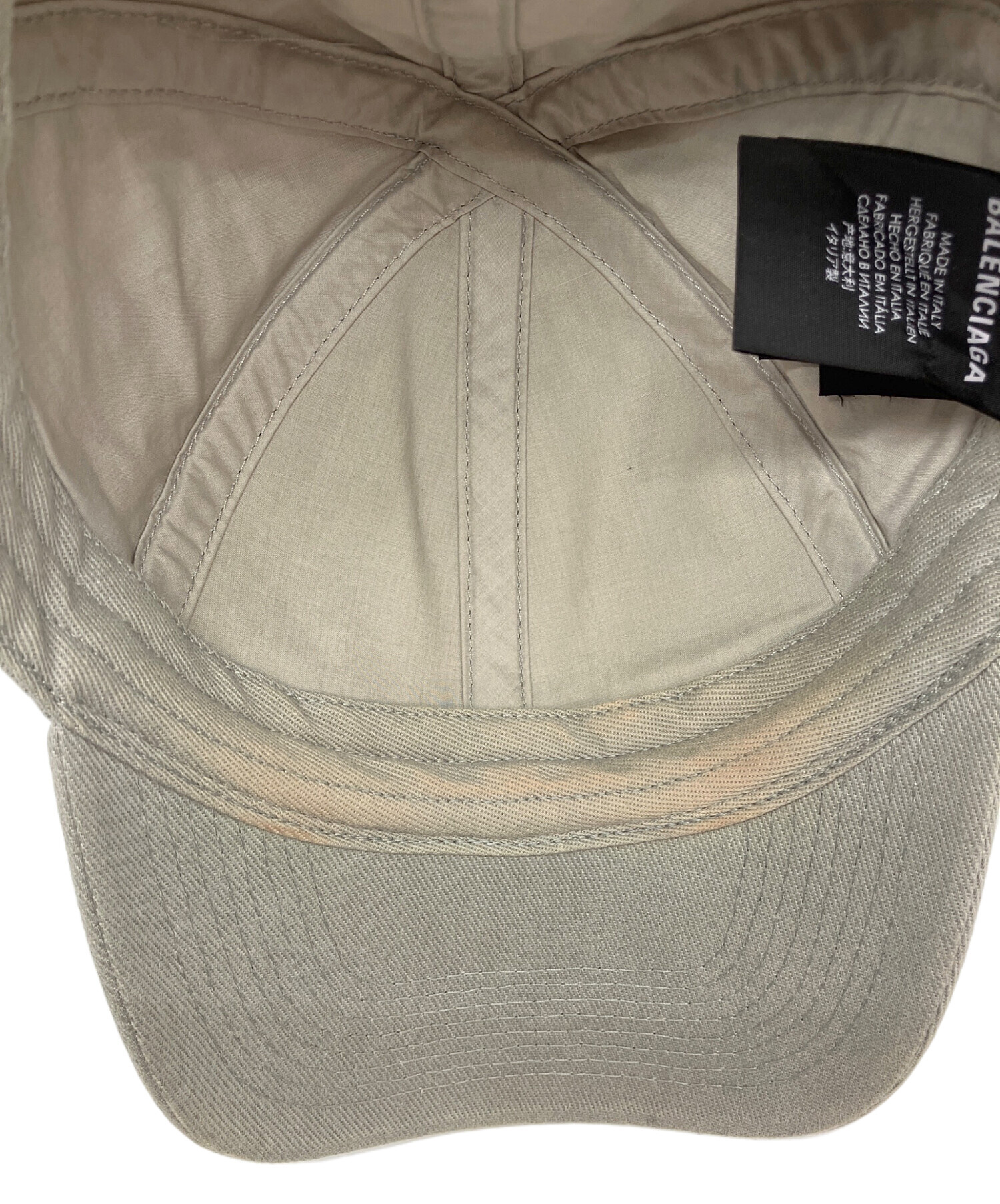 中古・古着通販】BALENCIAGA (バレンシアガ) ロゴベースボールキャップ