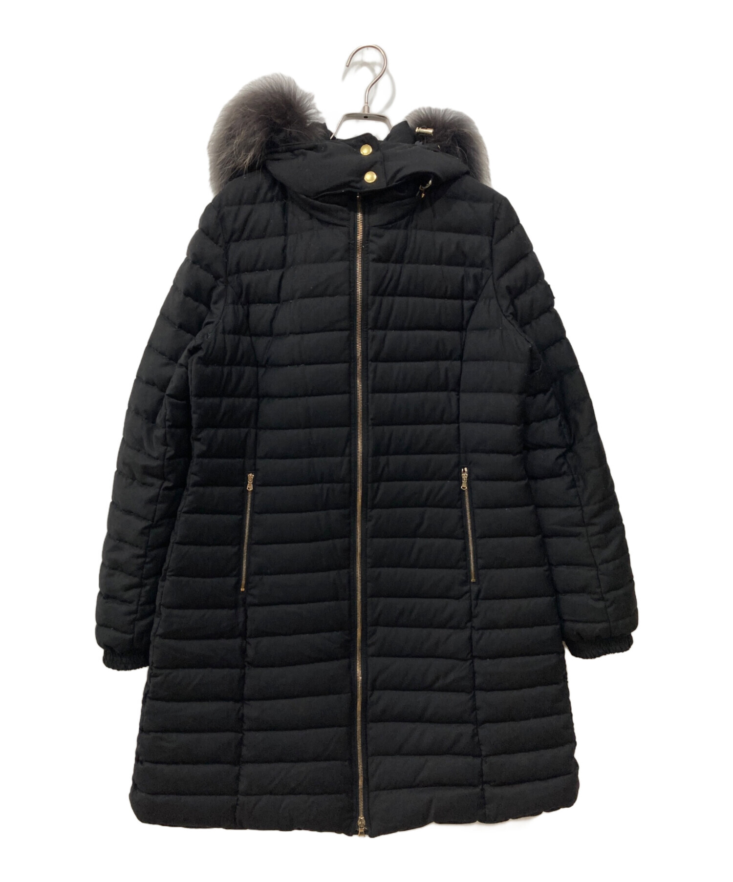 中古・古着通販】TATRAS (タトラス) ロングダウンコート ブラック