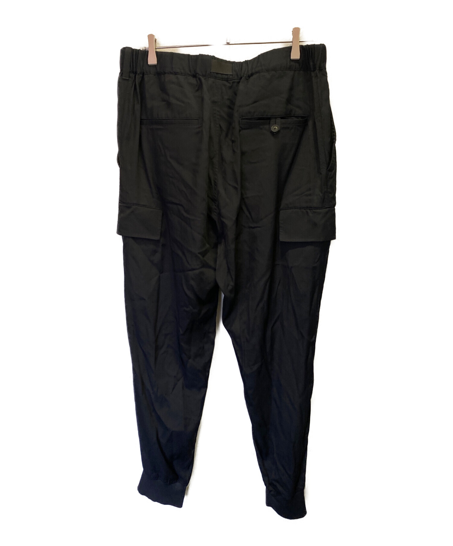 中古・古着通販】Y-3 (ワイスリー) レーヨンツイル カフ カーゴパンツ
