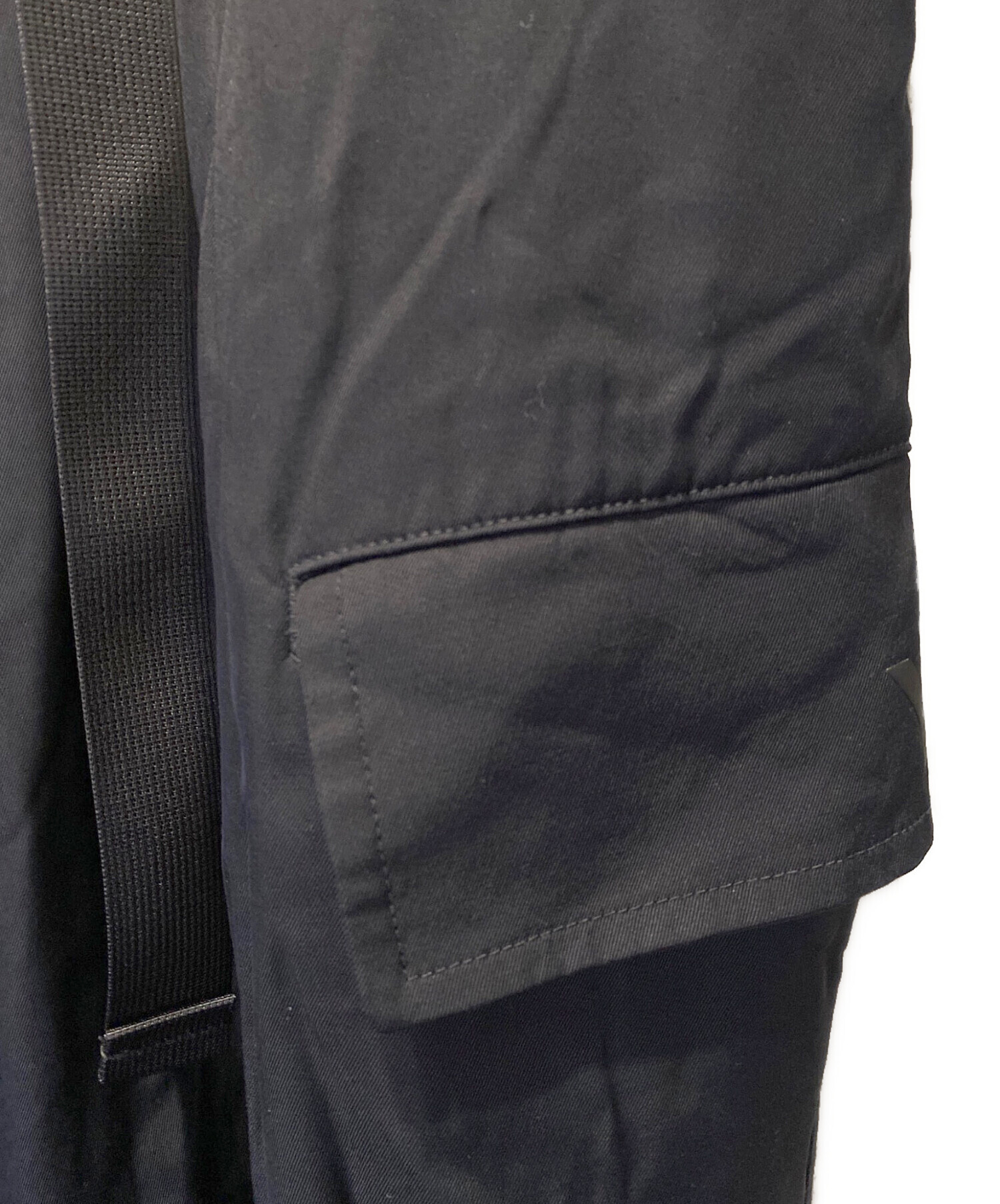 中古・古着通販】Y-3 (ワイスリー) レーヨンツイル カフ カーゴパンツ