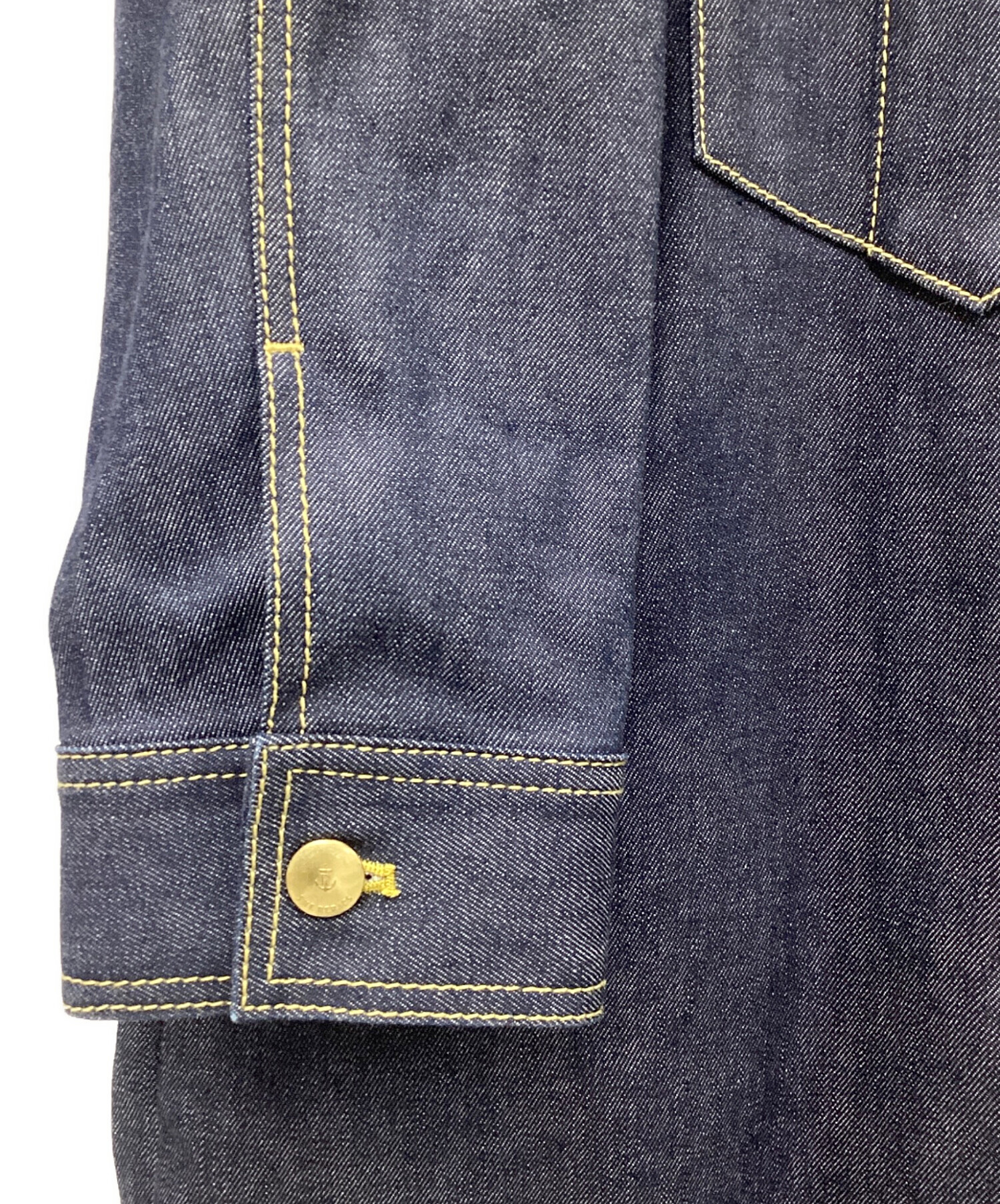 ザリラクス THE RERACS DENIM G-LONG デニム コート 中古・古着通販】THE RERACS (ザ リラクス) DENIM G-LONG インディゴ