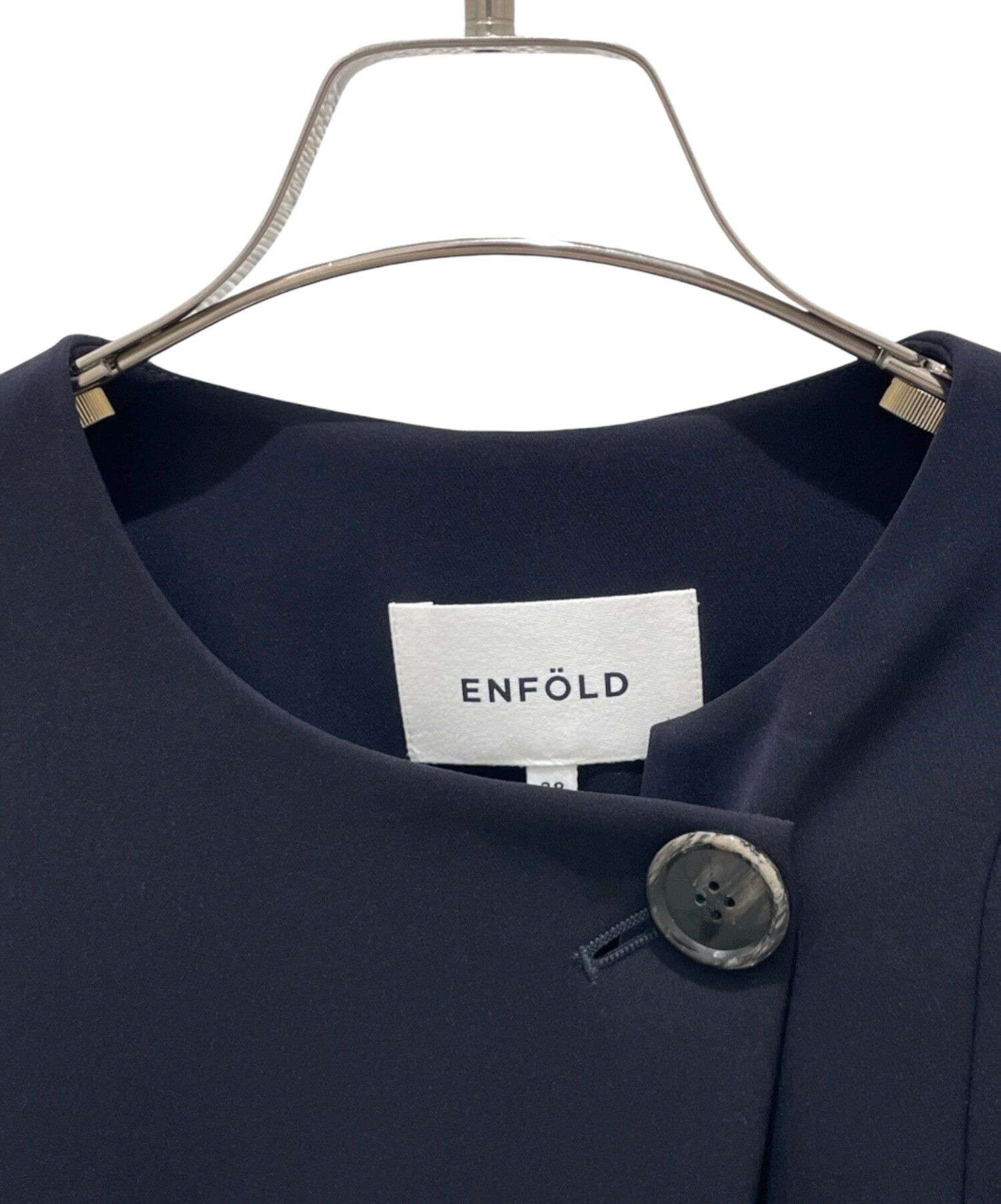 中古・古着通販】ENFOLD (エンフォルド) PEツイル ASYMMETRY-JACKET
