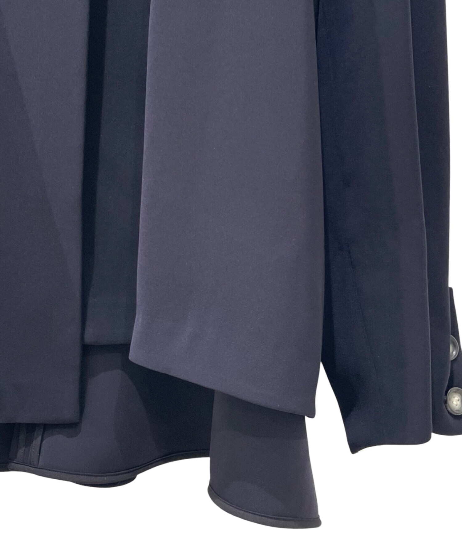 ジャケット・アウター enfold ASYMMETRY-JACKET 中古・古着通販】ENFOLD (エンフォルド) PEツイル ASYMMETRY-JACKET