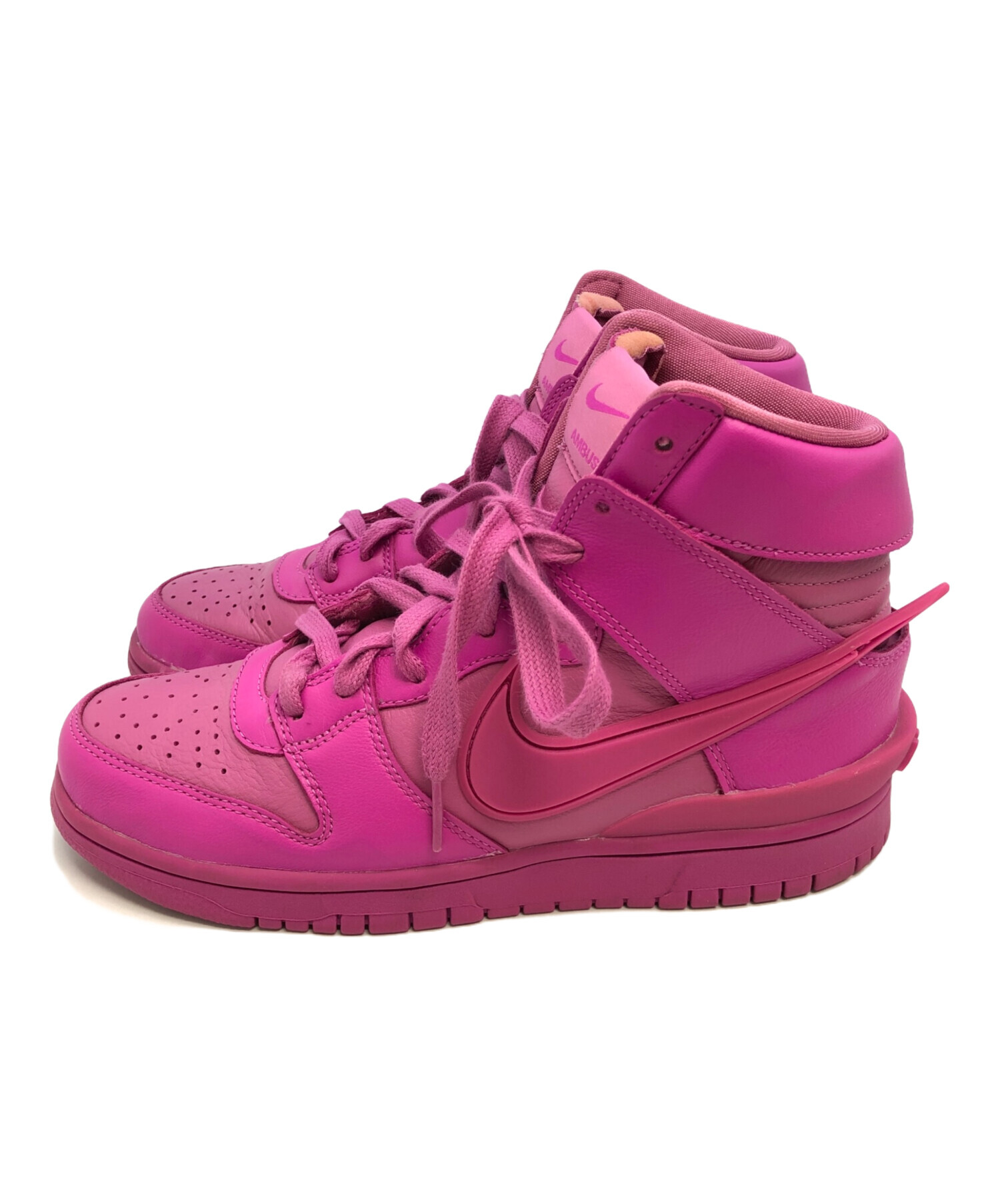 中古・古着通販】NIKE (ナイキ) ハイカットスニーカー ピンク サイズ