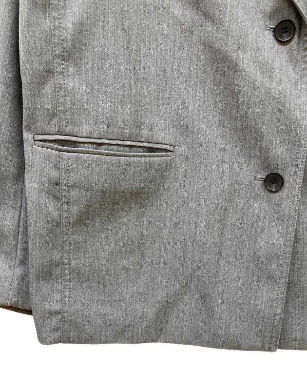 中古・古着通販】anuke (アンヌーク) Twill Over Jacket グレー サイズ