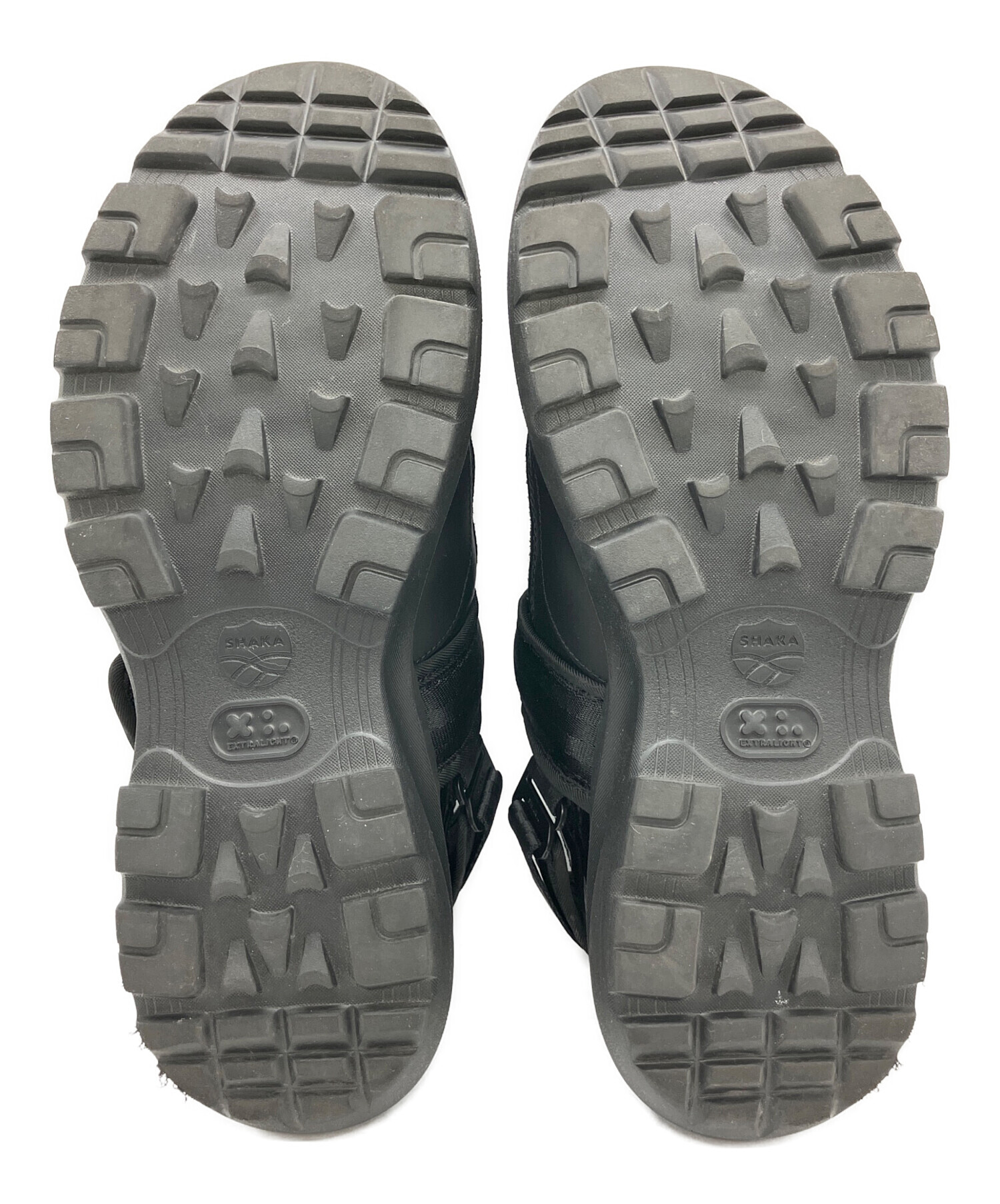 中古・古着通販】shaka (シャカ) スニーカーサンダル ブラック サイズ 