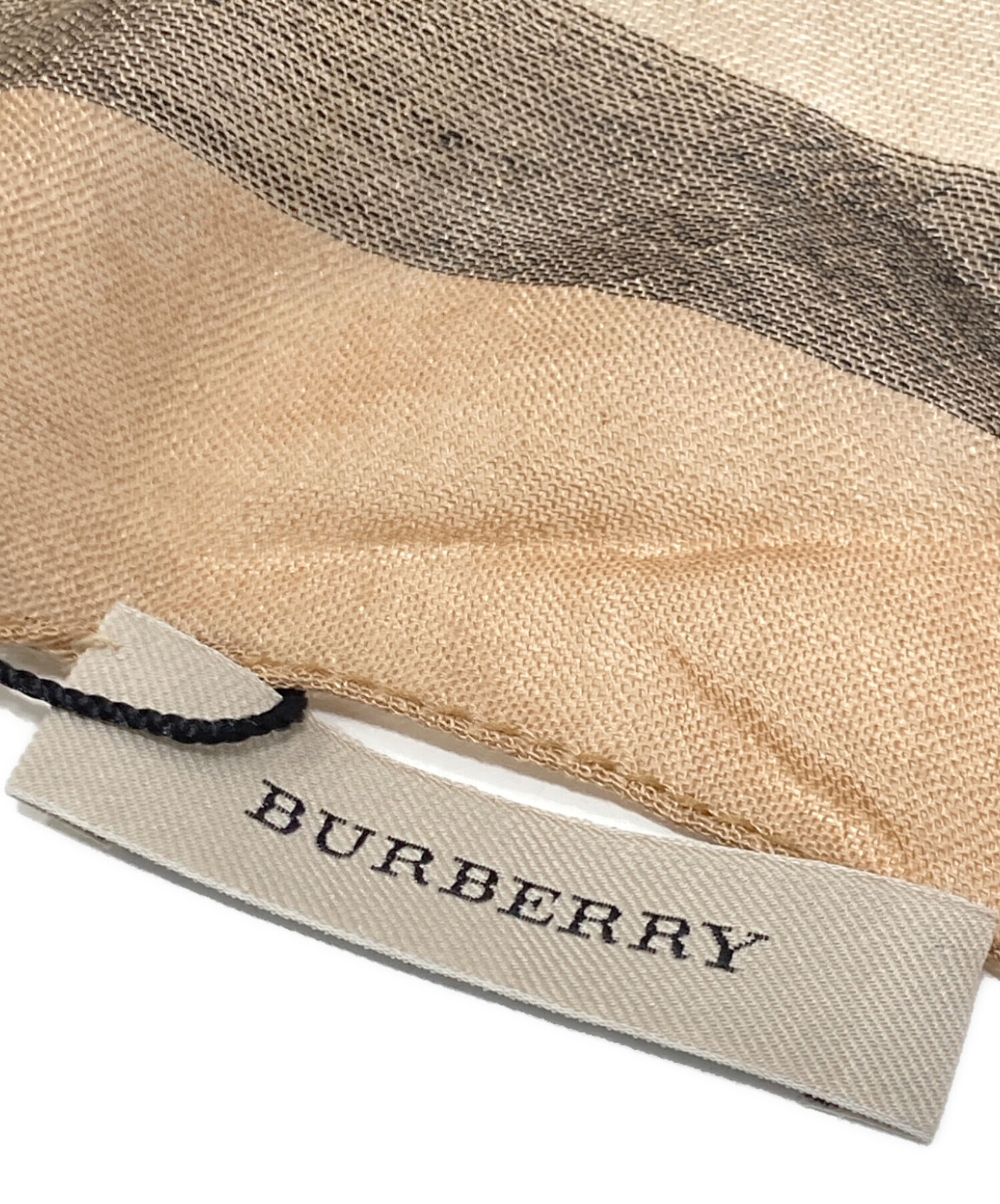 中古・古着通販】BURBERRY (バーバリー) ウールシルクスカーフ
