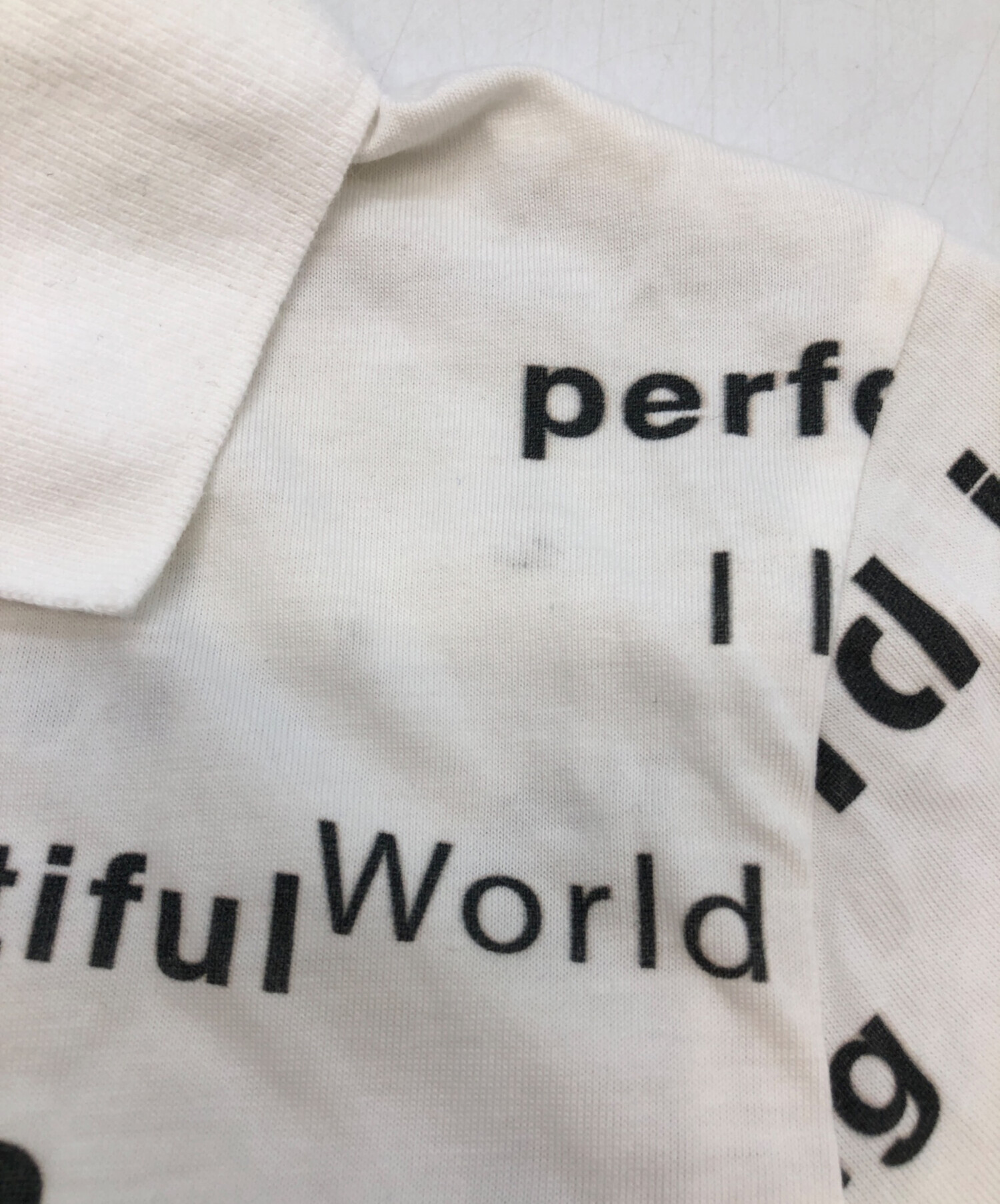 中古・古着通販】Praying (プレイング) World Is Love Womens Polo