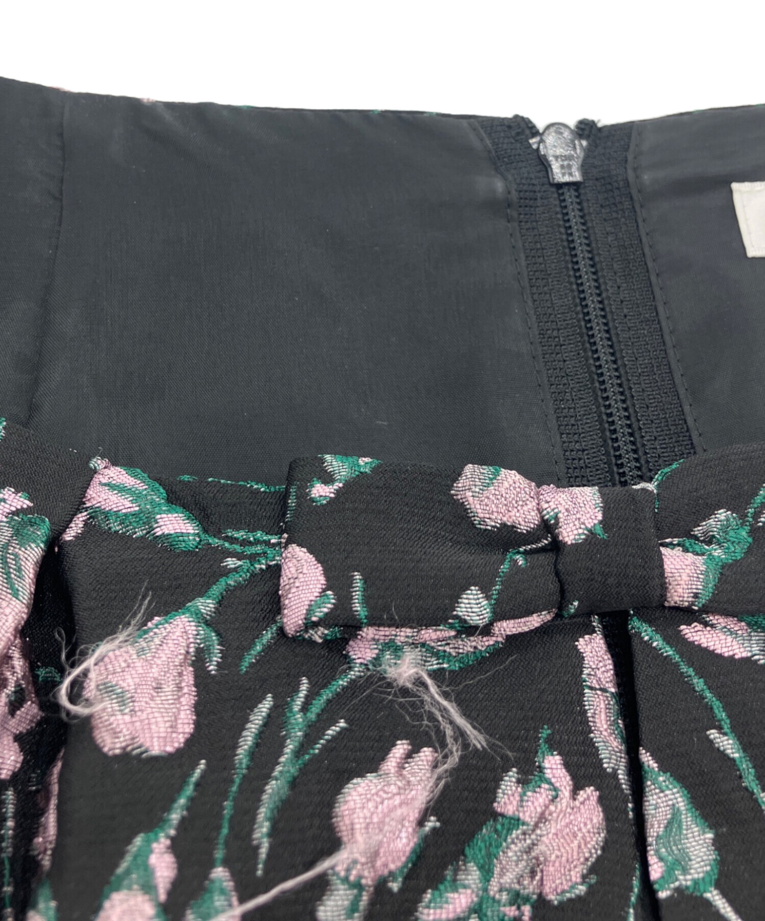 中古・古着通販】Rene (ルネ) ノースリーブジャガードフラワー