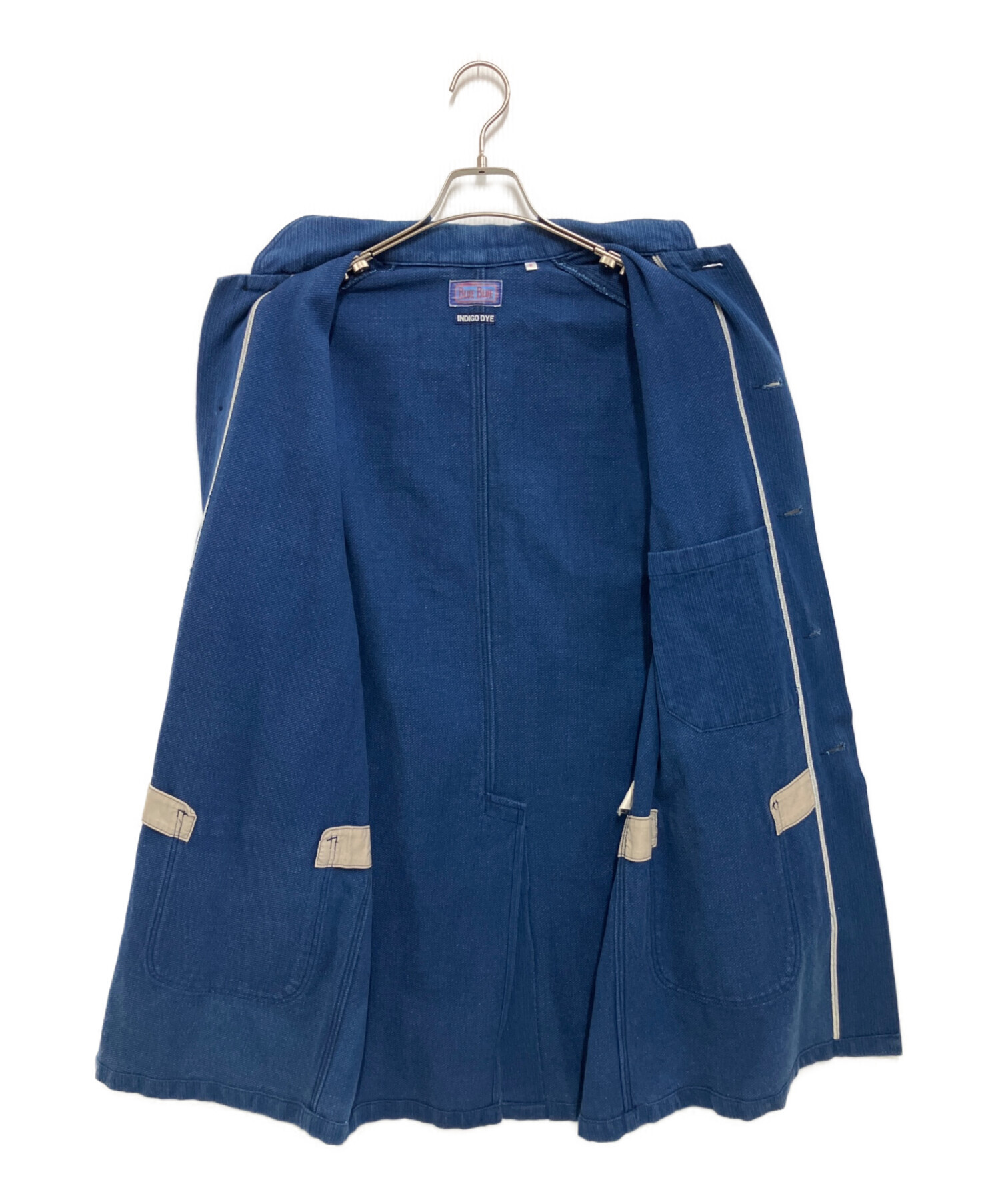 中古・古着通販】BLUE BLUE (ブルーブルー) インディゴ染め刺し子
