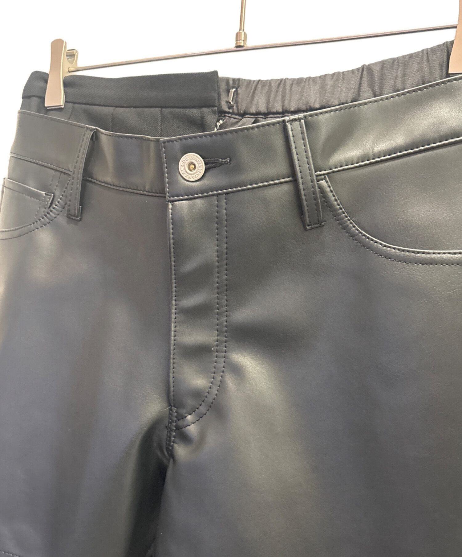 中古・古着通販】JUNYA WATANABE (ジュンヤワタナベ) フェイクレザー