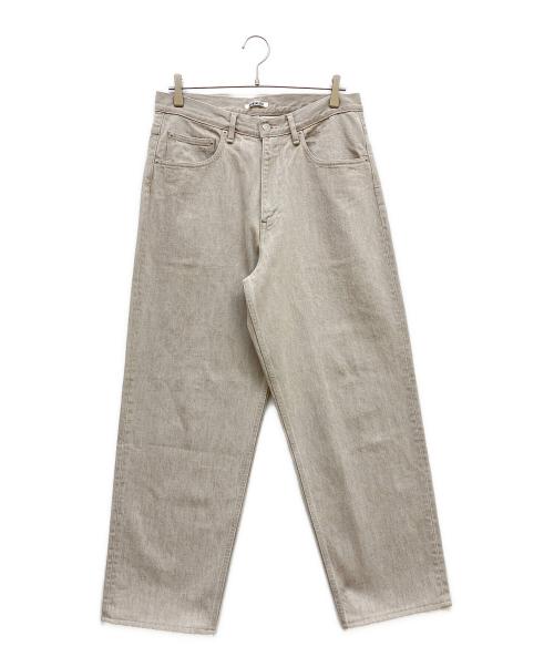 中古・古着通販】AURALEE (オーラリー) FADED HARD TWIST BROWN DENIM
