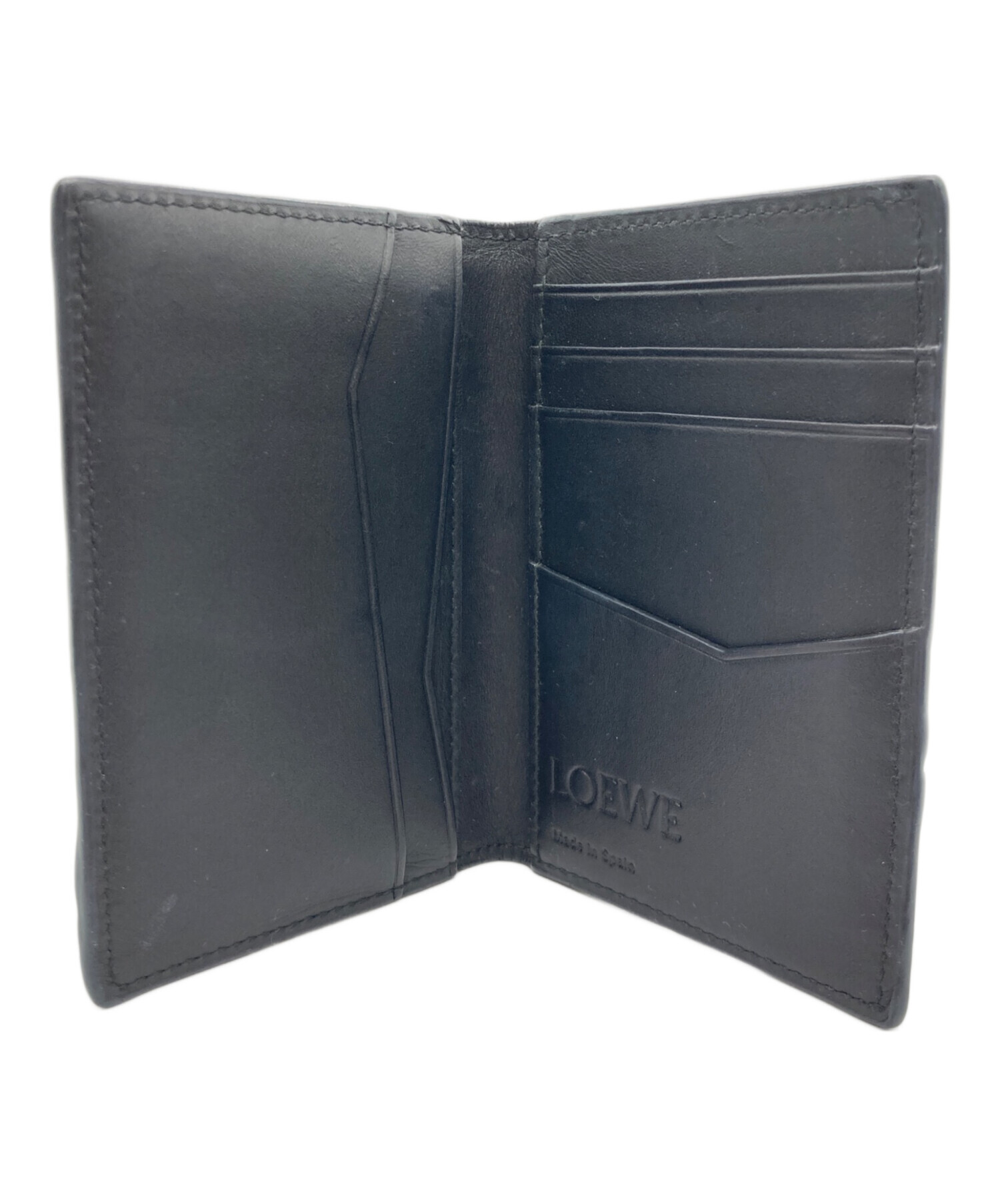 中古・古着通販】LOEWE (ロエベ) パスケース ブラック｜ブランド・古着