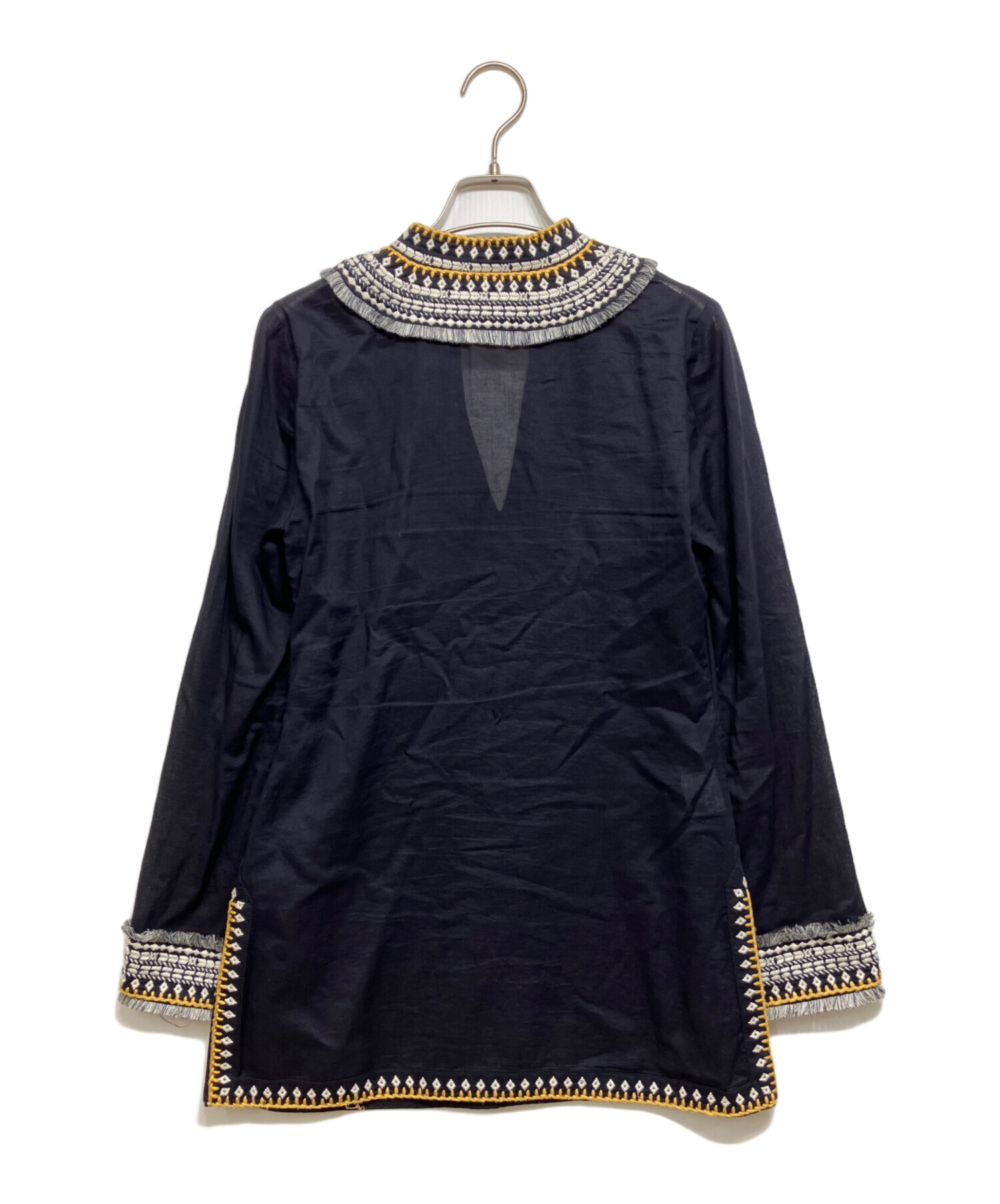 中古・古着通販】TORY BURCH (トリーバーチ) 刺繍カフタンブラウス