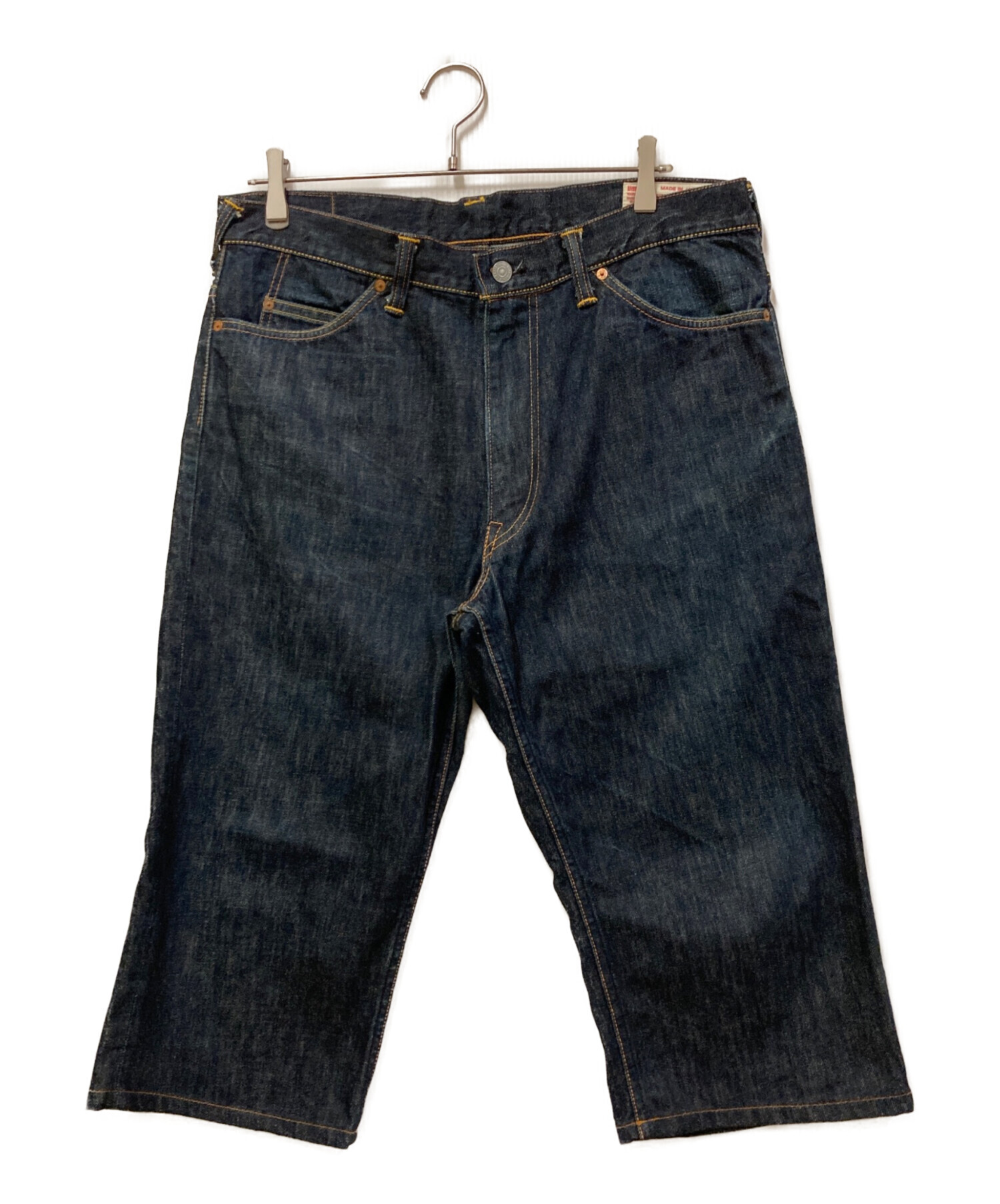 中古・古着通販】EVISU (エヴィス) カモメクロップドデニムパンツ