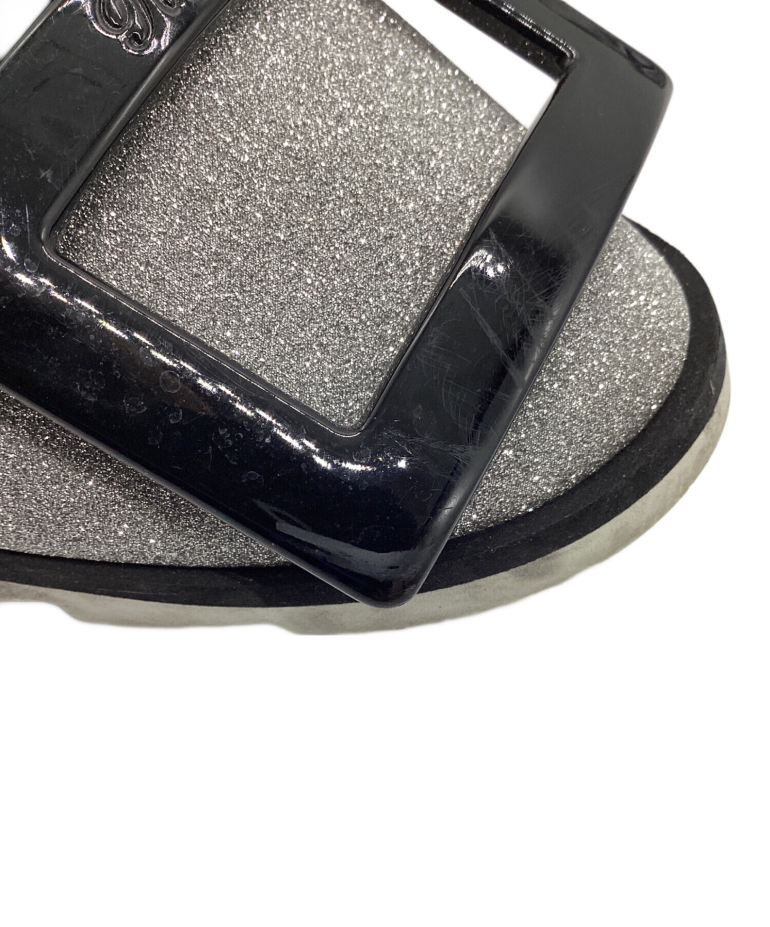 中古・古着通販】Roger Vivier (ロジェ ヴィヴィエ) グリッター バレエ