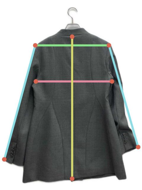 中古・古着通販】AMERI (アメリ) WAVE SWITCHING CONSTRUCTIVE JACKET