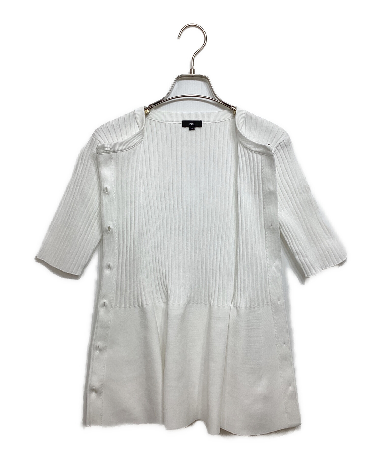 中古・古着通販】PLST (プラステ) ホールガーメントペプラム半袖