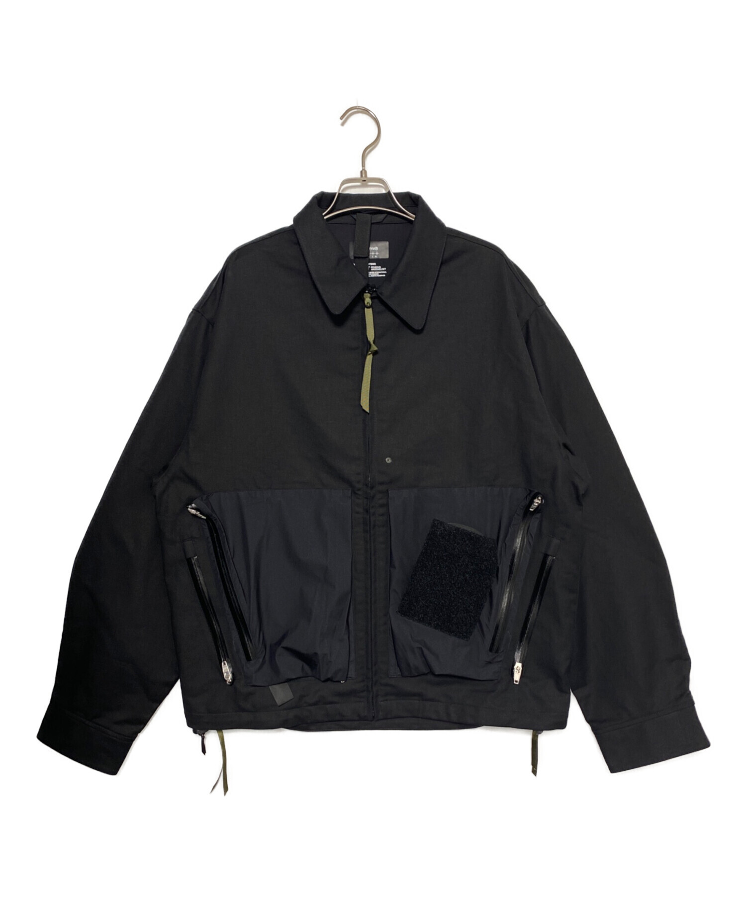 中古・古着通販】ACRONYM (アクロニウム) 25SS COTTON JACKET BLACK