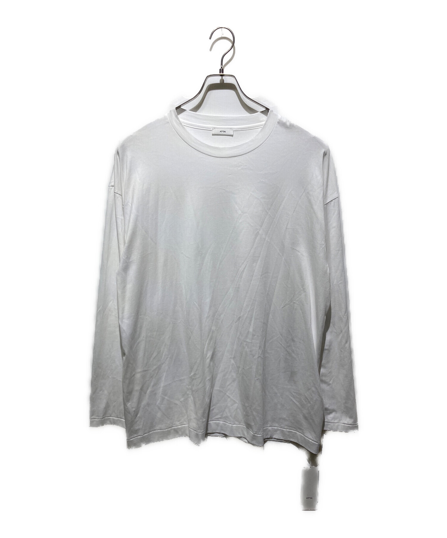 中古・古着通販】ATON (エイトン) SUVIN 60/2 OVERSIZED LONG SLEEVE T